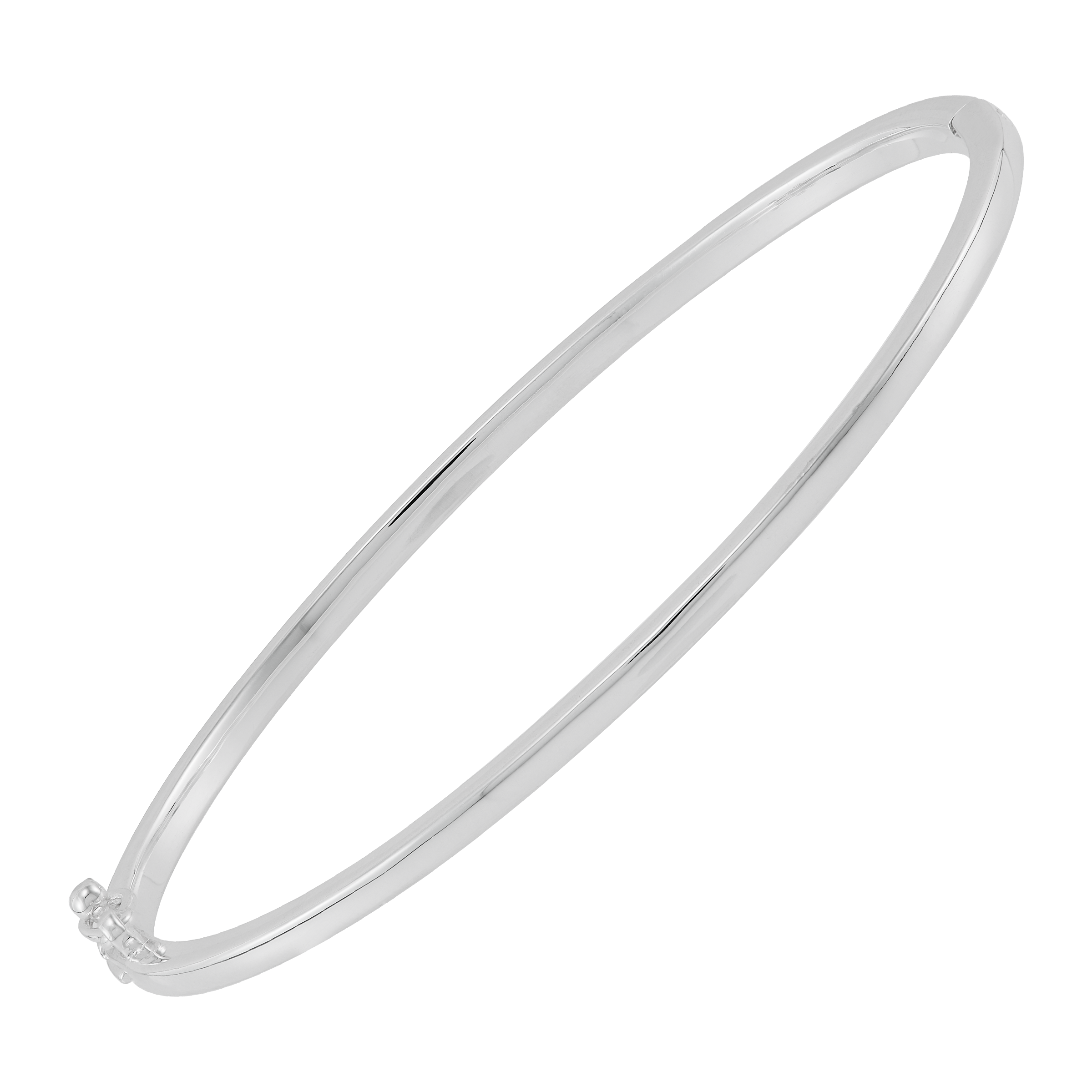 Silpada 'Clean Arc' Sterling Silver Bangle Bracelet, 6.5"