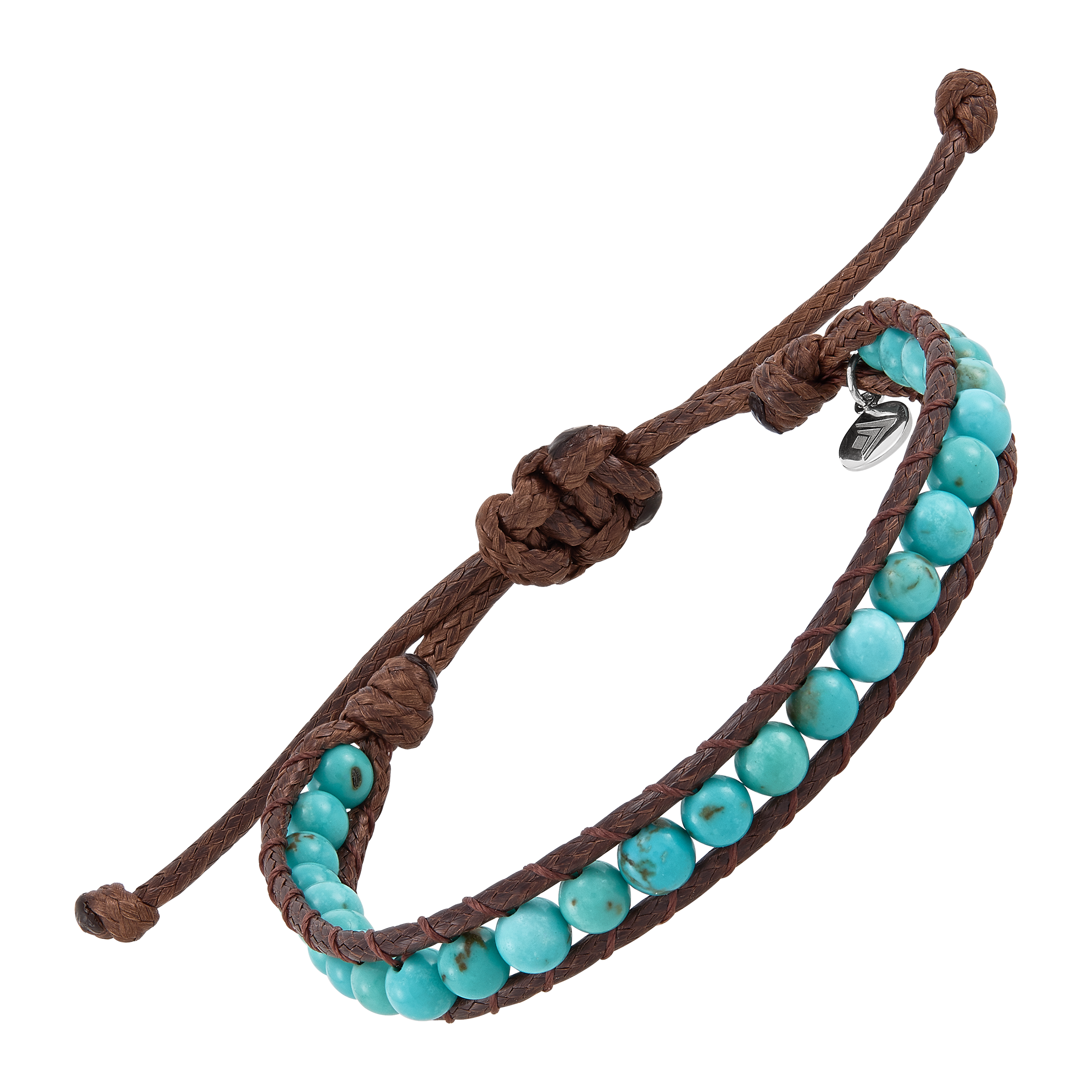 Silpada 'Cowboy Dream' Sterling Silver Natural Teal Turquoise Bracelet, 8"