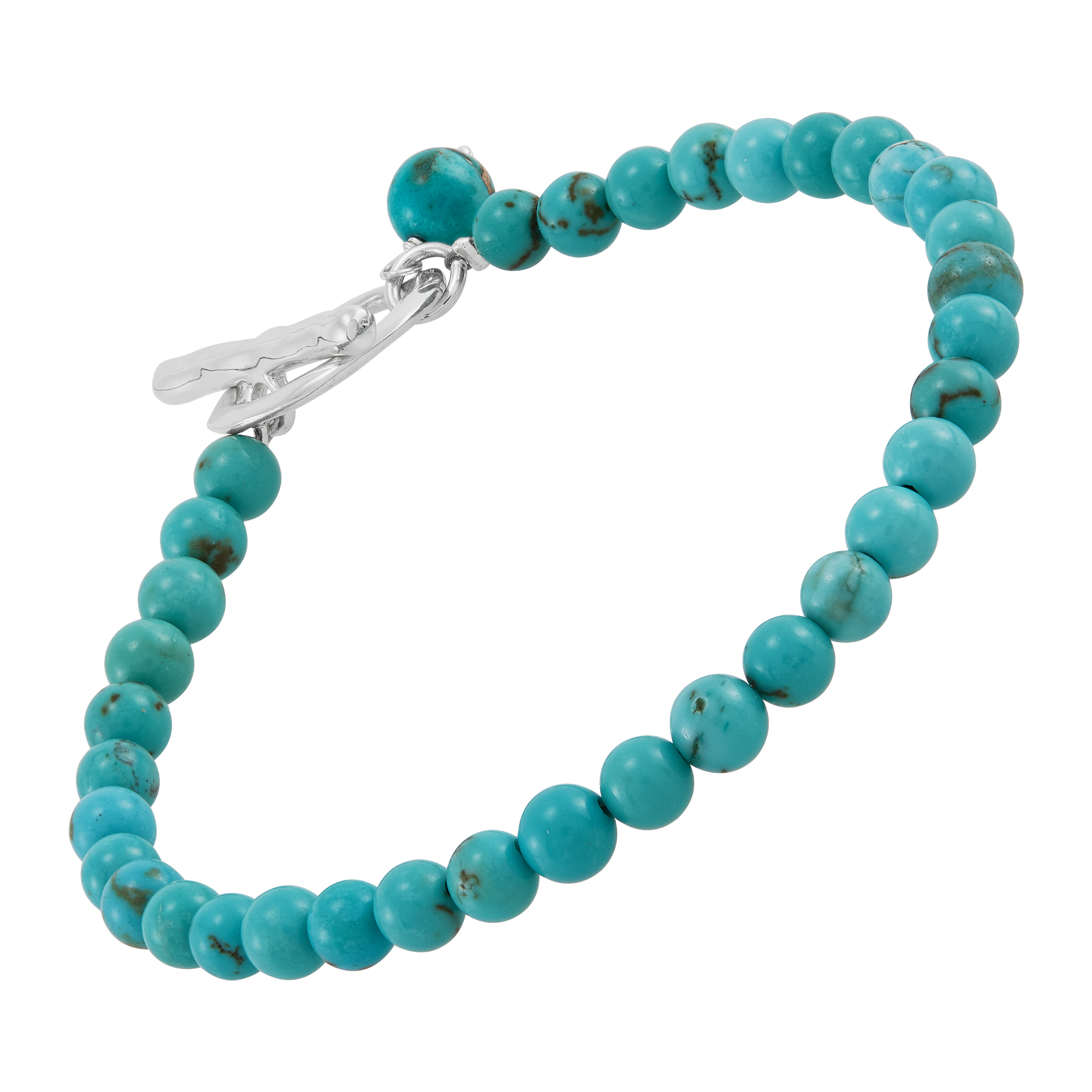 Silpada 'Sunlight' Sterling Silver Natural Teal Turquoise Bracelet, 7.25"