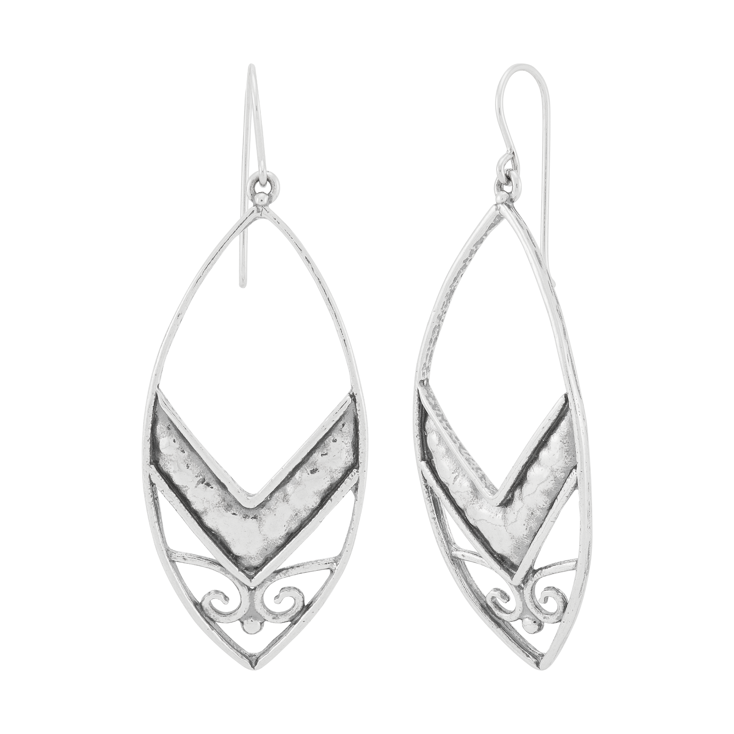 Silpada 'Swift Arrow' Sterling Silver Drop Earrings
