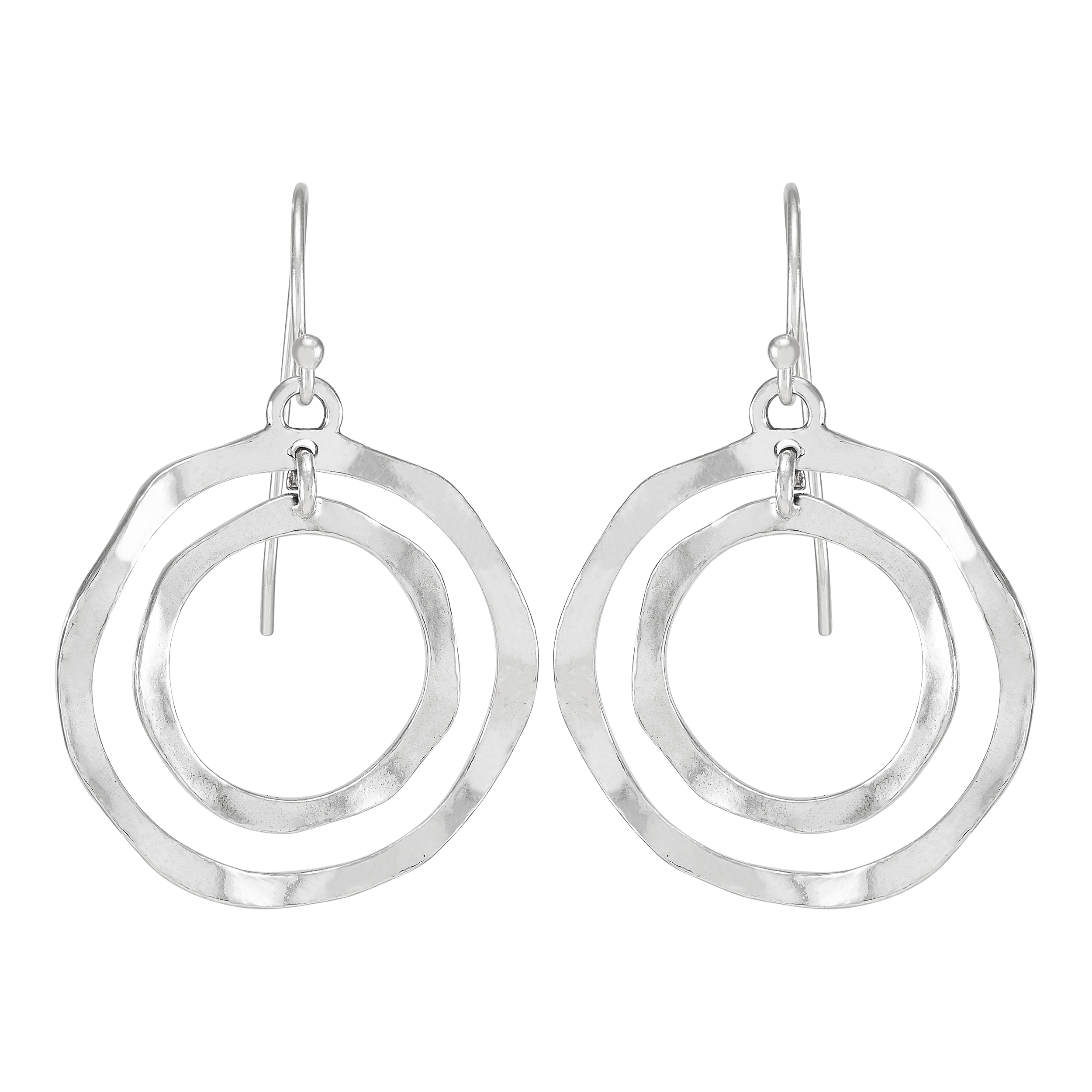Silpada 'Clean Bullseye' Sterling Silver Drop Earrings