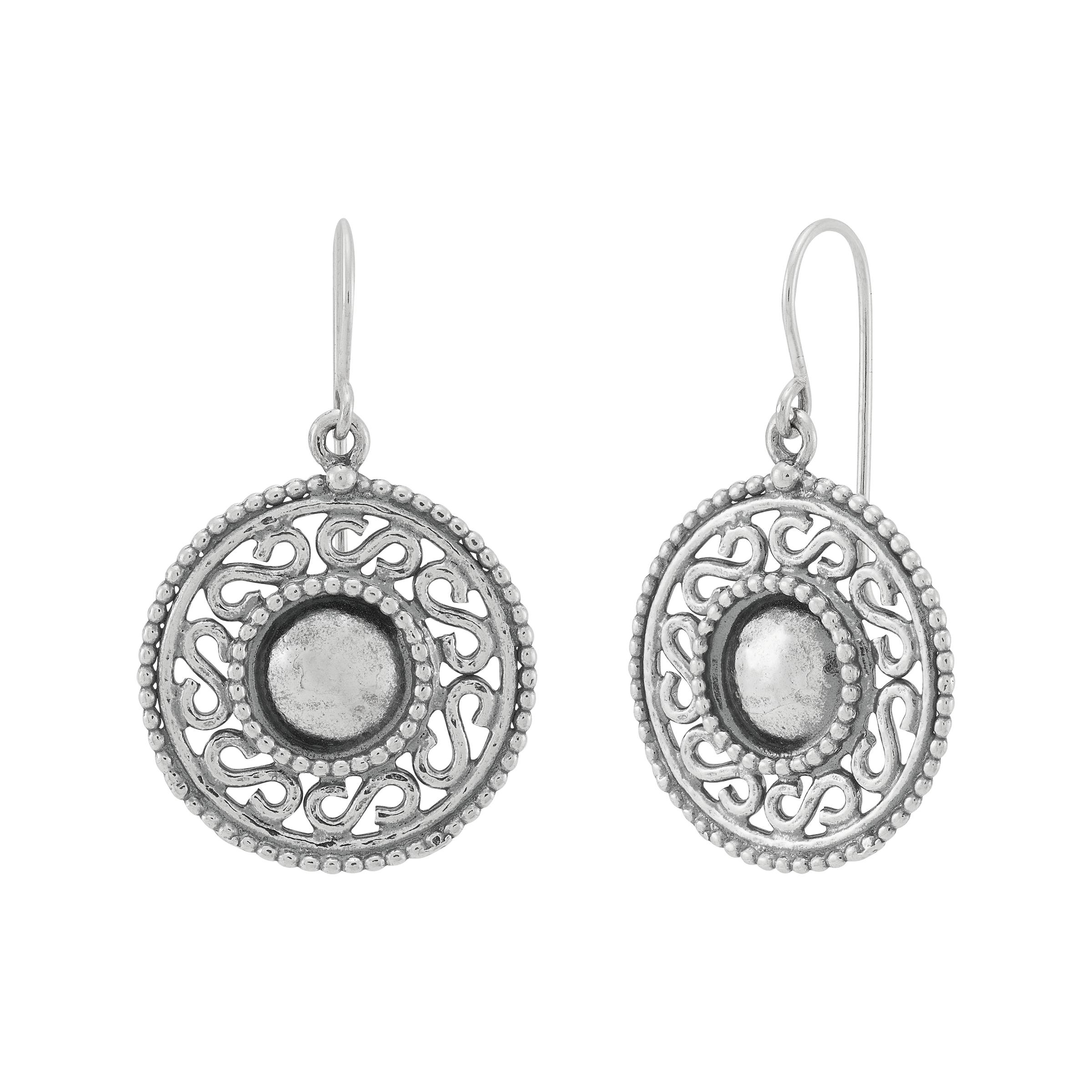 Silpada 'Lustrous Wave' Sterling Silver Drop Earrings