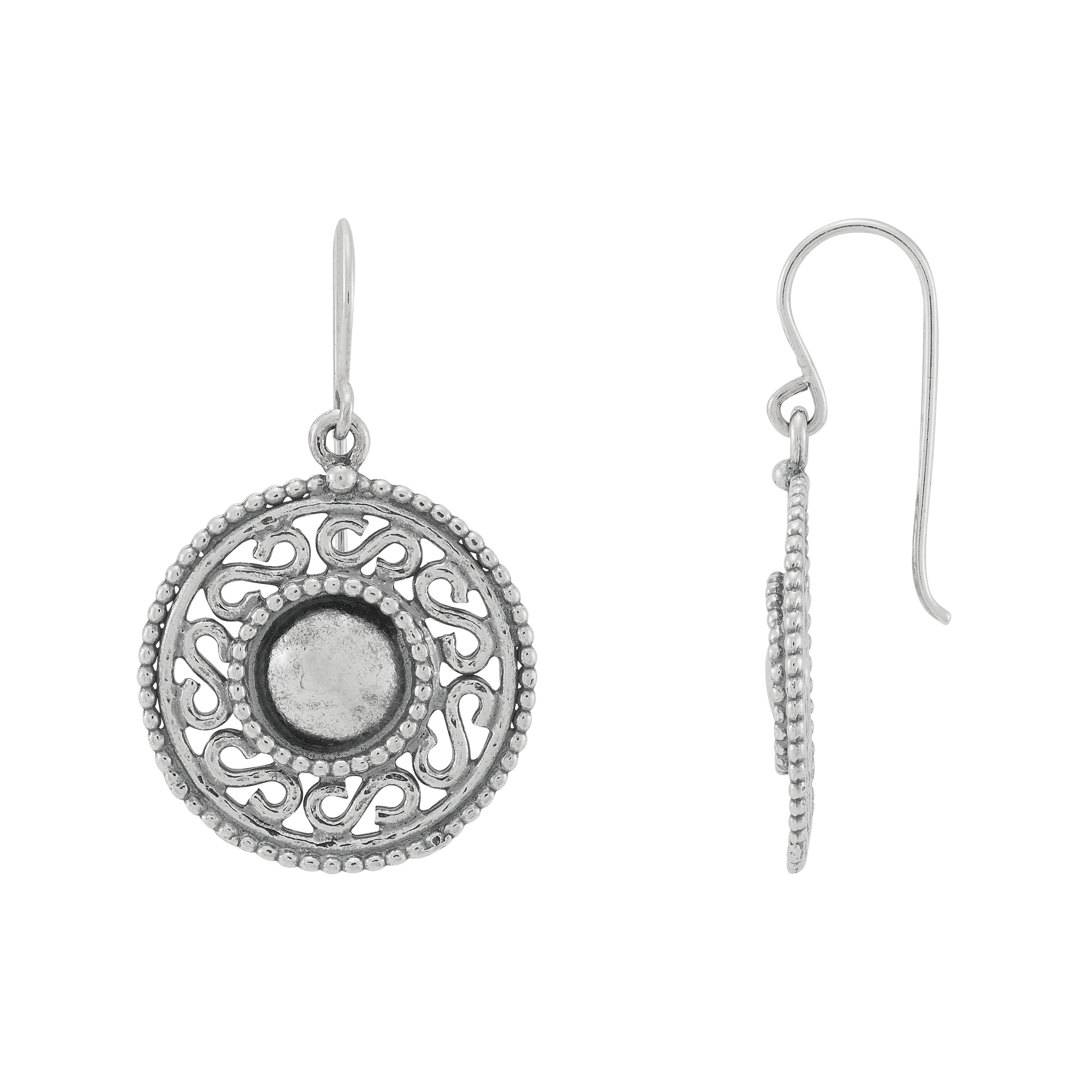 ★MIDNIGHT MOMENT.★ rectangle earring silver Silpada 'Lustrous Wave' Sterling Silver Drop Earrings | Silpada