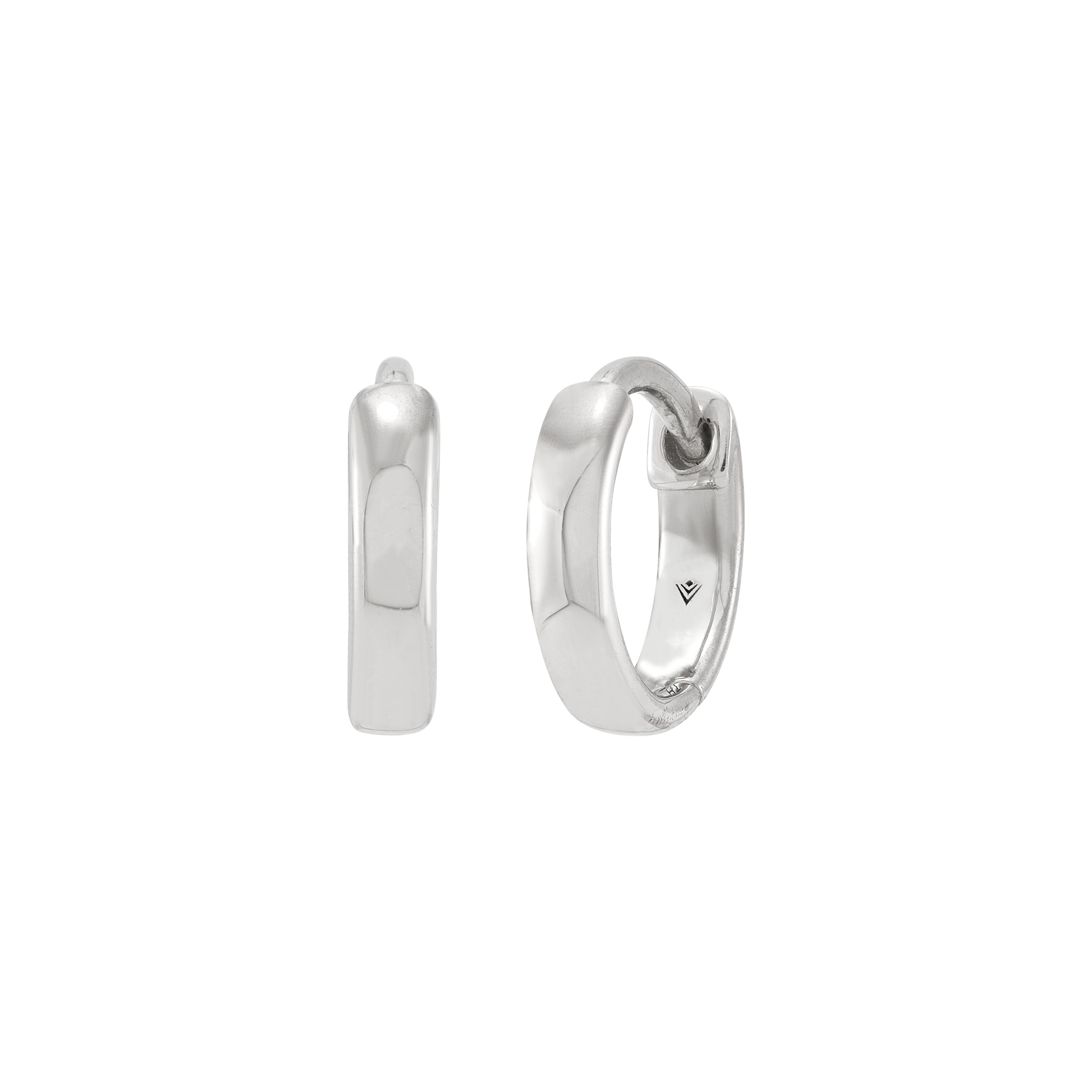 Silpada 'Mini Iconic' Sterling Silver Huggie Hoop Earrings