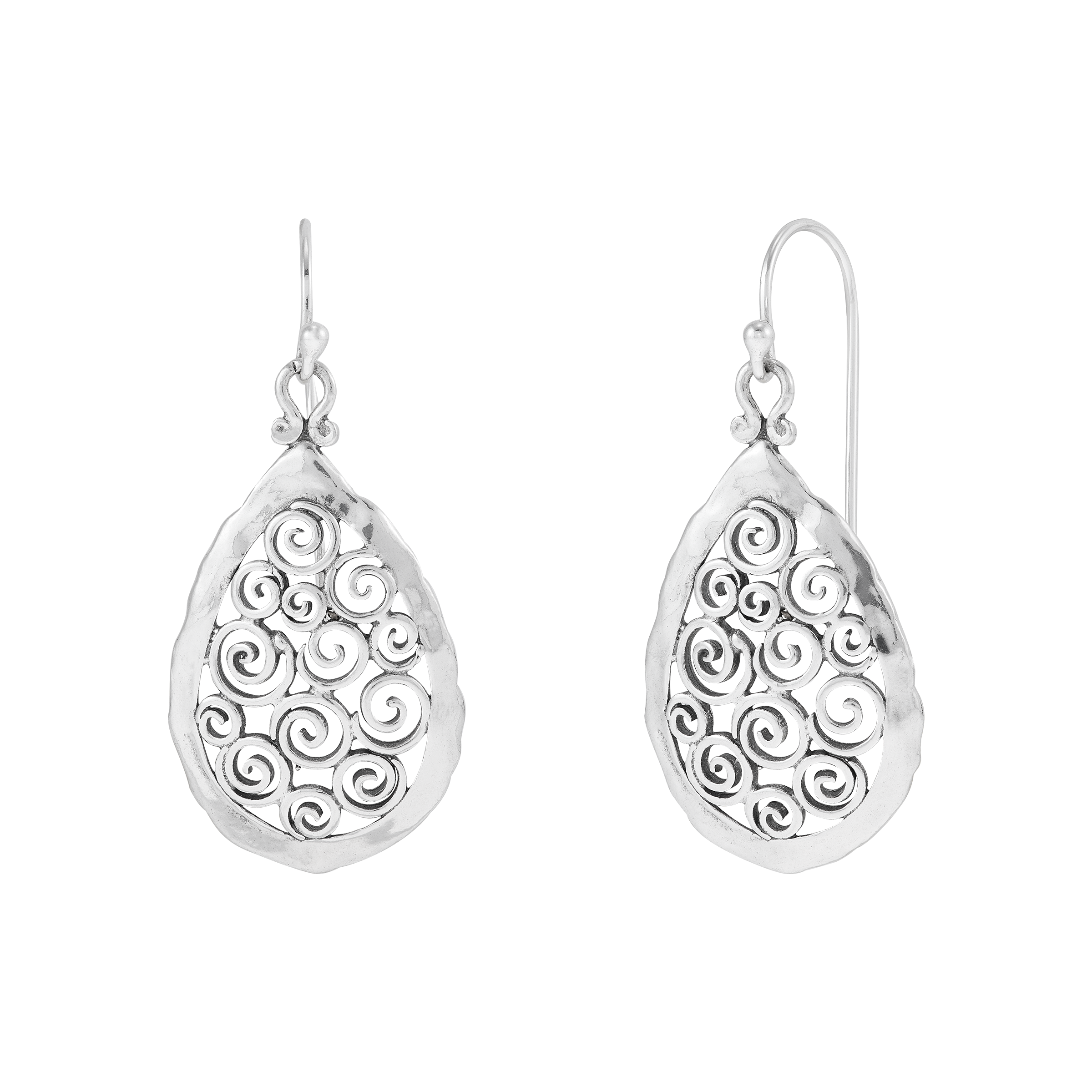 Silpada 'Dancing Scroll' Sterling Silver Drop Earrings