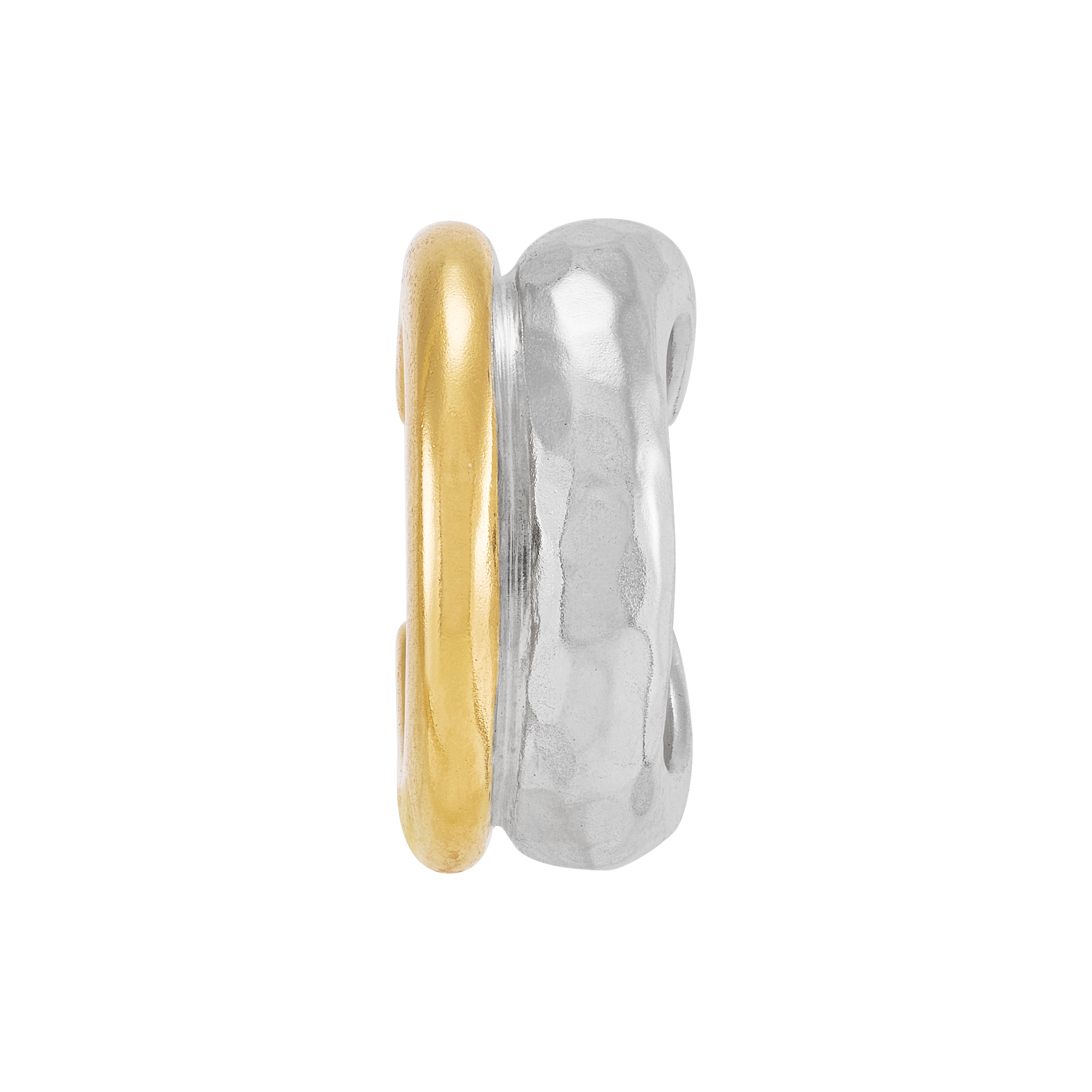 Silpada 'Grounded' Sterling Silver with 18K Yellow Gold Plating Ear Cuff