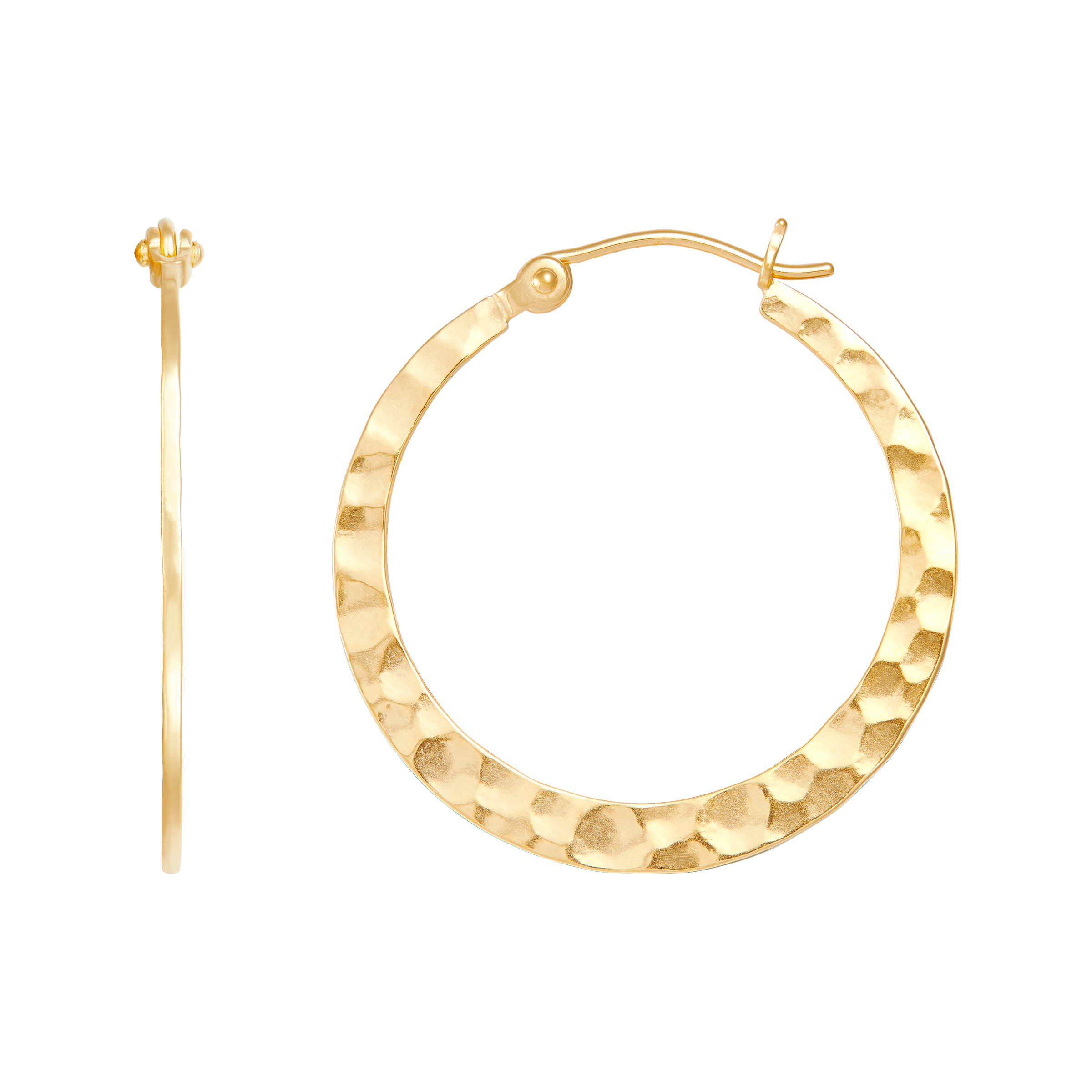 New Silpada 'Full Circle' Sterling Silver Hoop Earrings - Picture 12 of 15