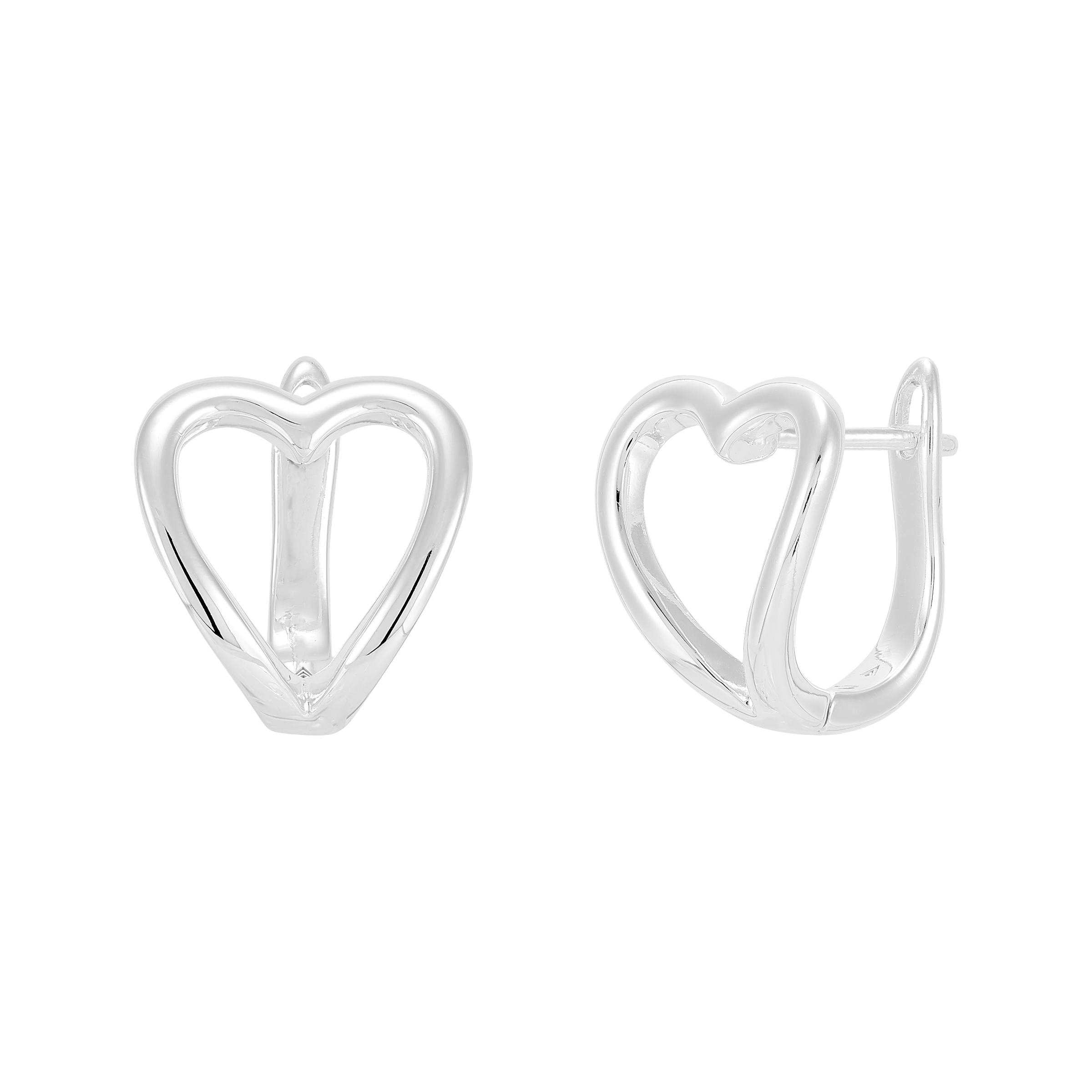 Silpada 'Open Hearts' Sterling Silver Earrings