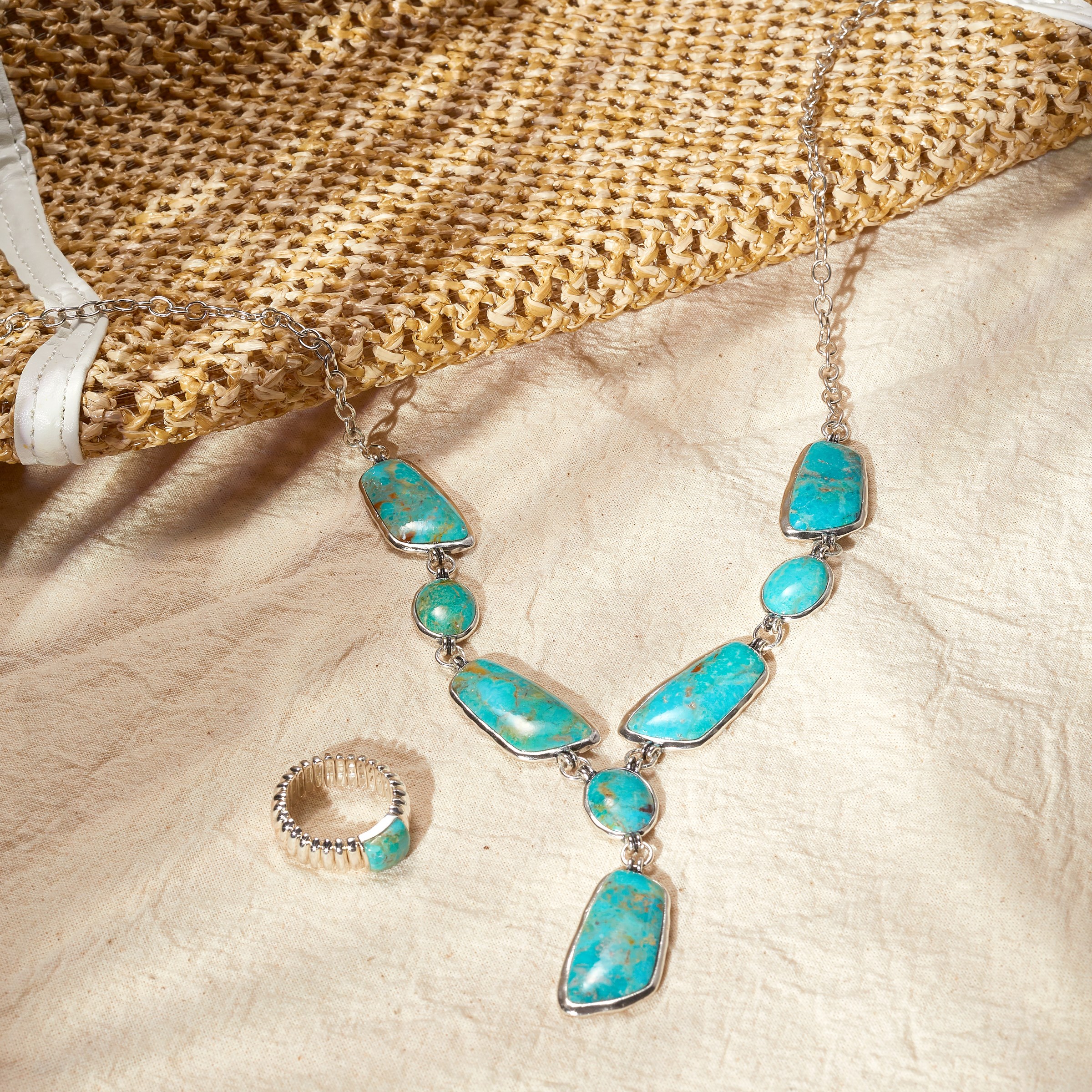 【2plan】25SS★ [LAN ARCHIVE] Lagoon Chrome Mix Necklace LAN ARCHIVE] Lagoon Chrome Mix Necklace - 2PLAN | 60