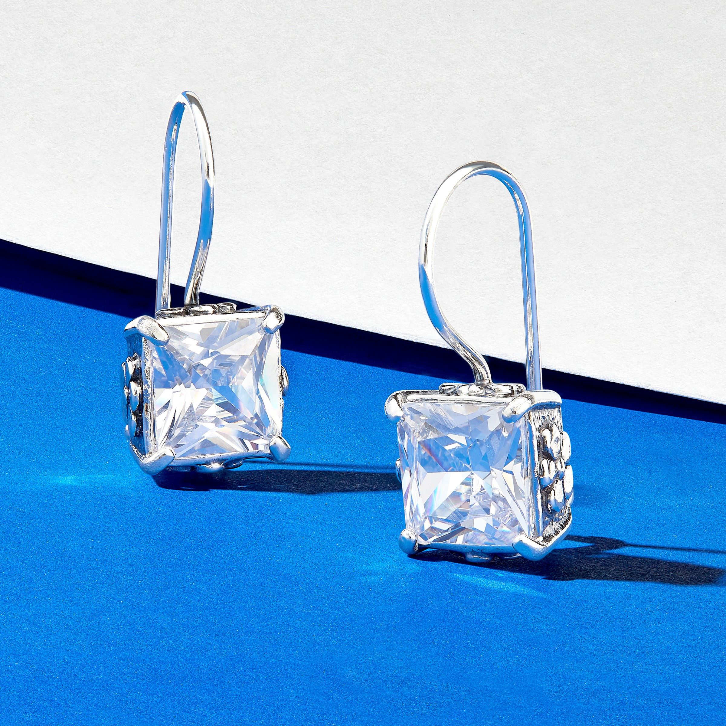 Silpada 'Crystal Clear' Sterling Silver Cubic Zirconia Drop