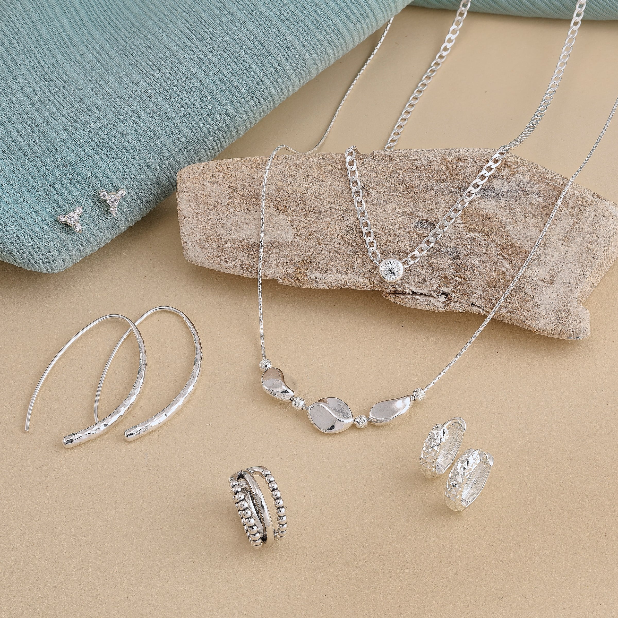 New Silpada 'Clean Alignment' Sterling Silver Necklace, 18" + 2" product image view 6