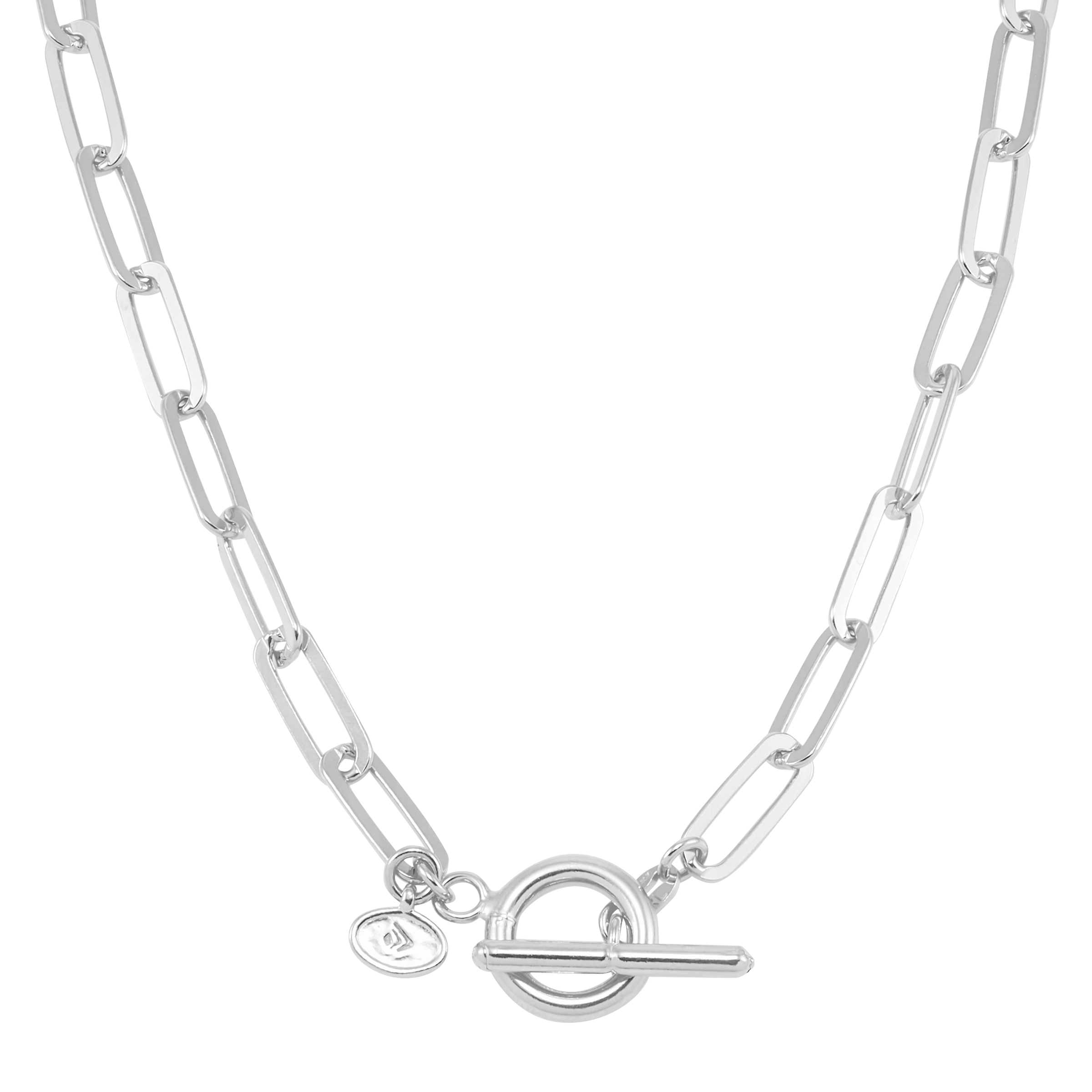 AFB LOGO NECKLACE シルバー925 オンライン完売品 y2k Sterling Silver Paperclip Necklace - Silpada - .925 Sterling
