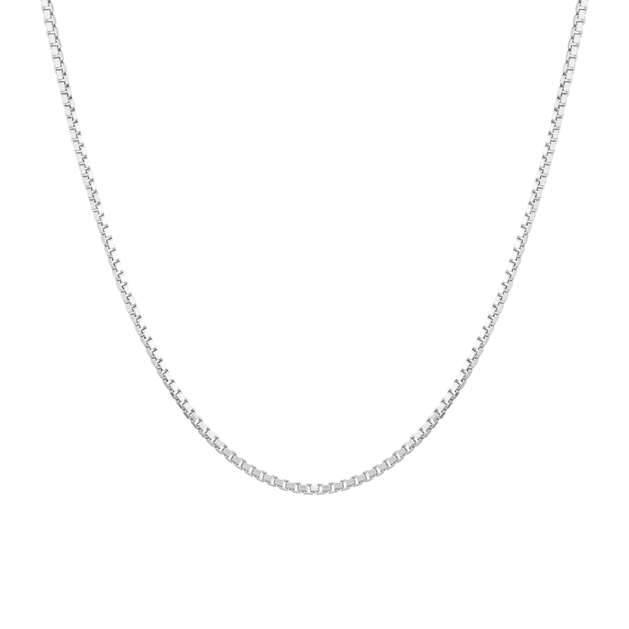 Silpada 'The Basic' Sterling Silver Box Chain Necklace, 16