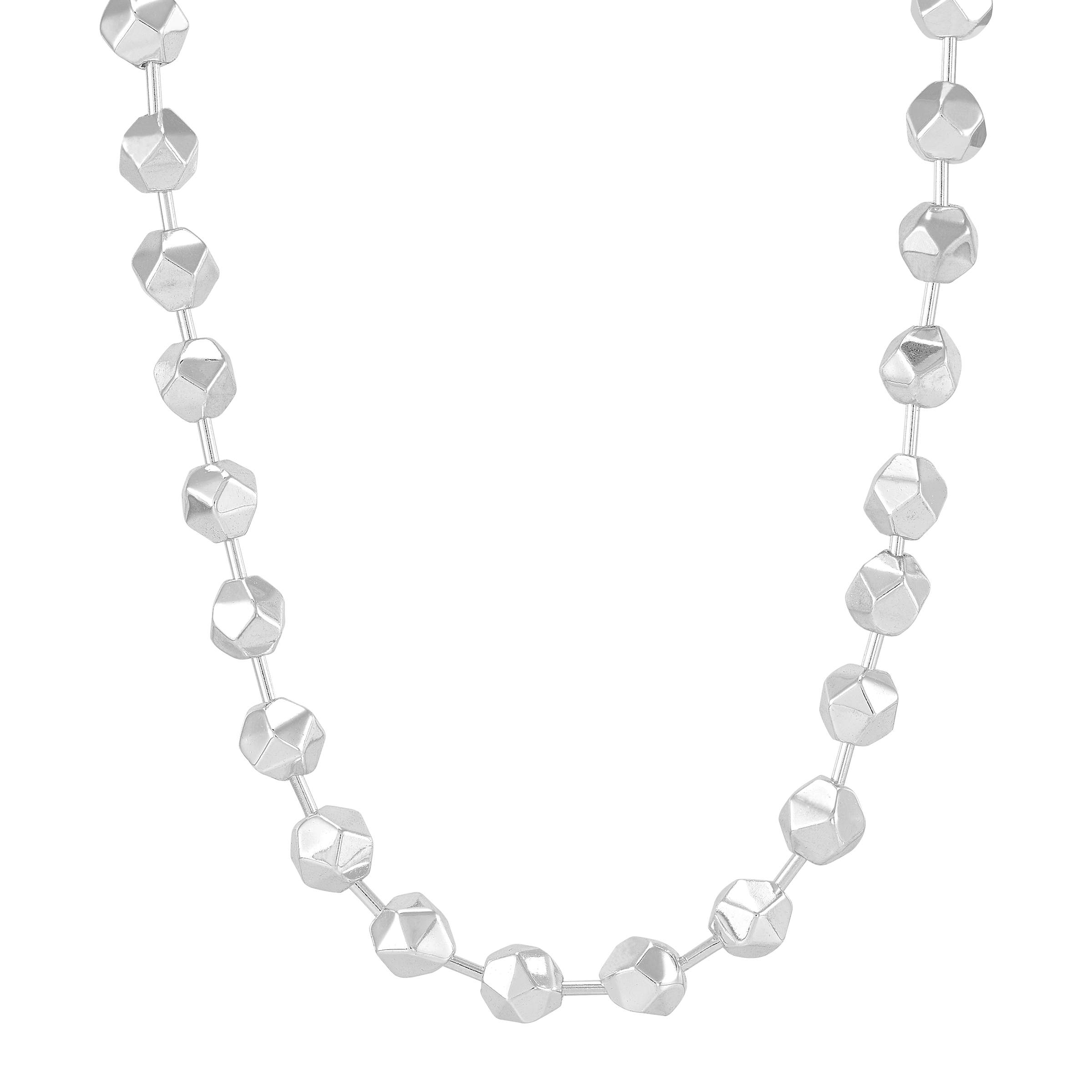 Silpada 'Charmer' Sterling Silver Hematite Beaded Necklace