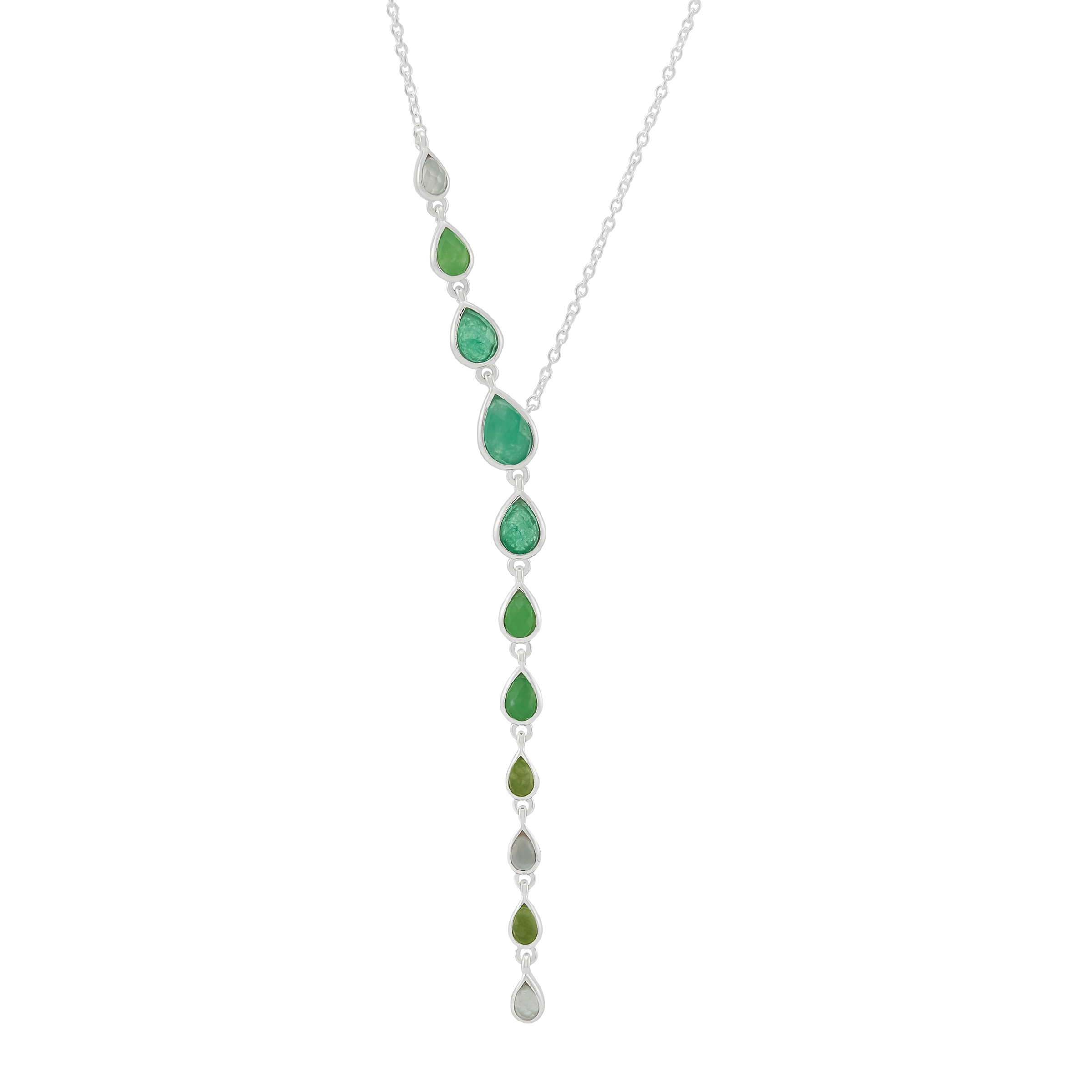 Silpada 'Polished Perfection' Sterling Silver Natural Quartz Lariat Necklace