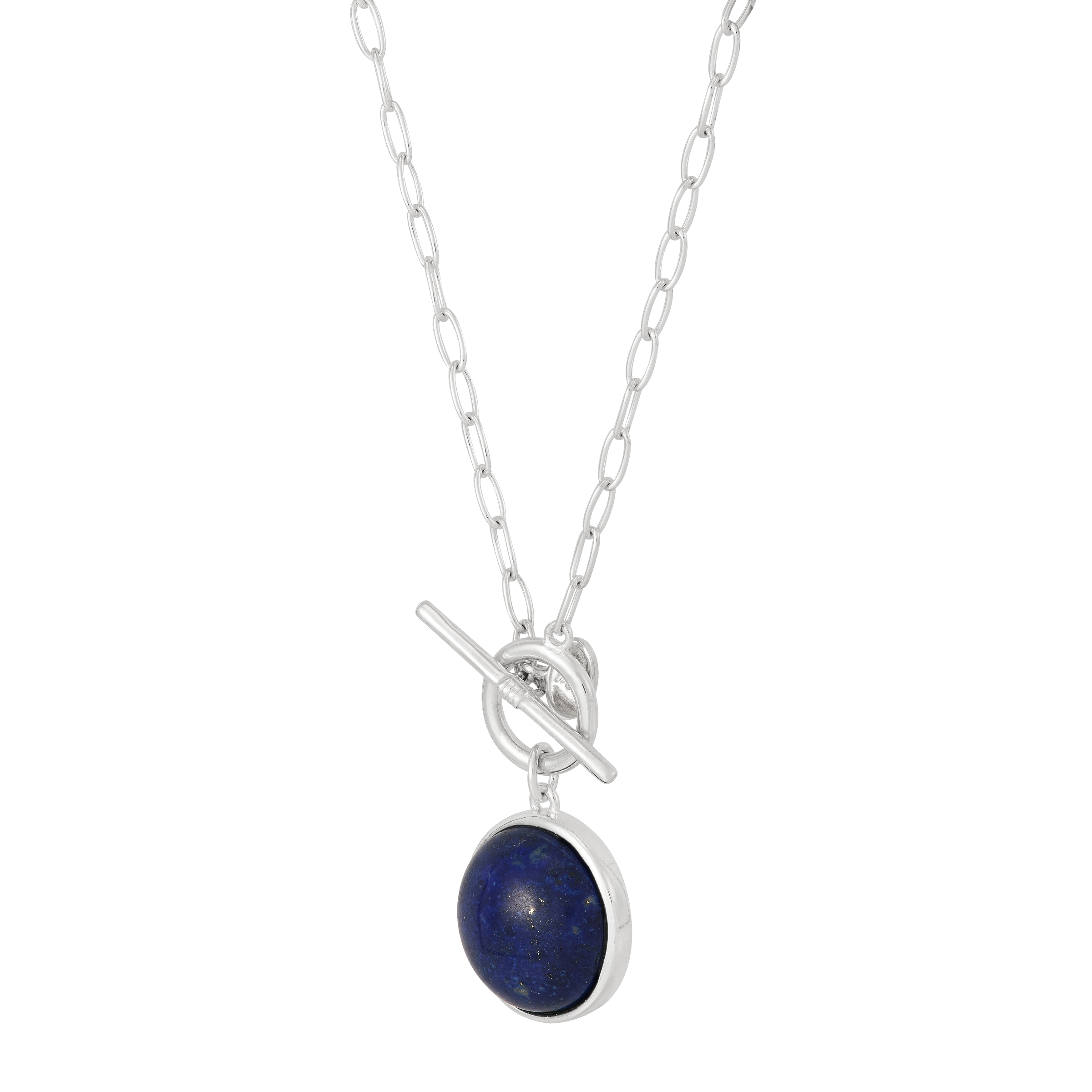 New Silpada 'Intercosmic' Sterling Silver Blue Lapis Pendant Necklace, 20" product image view 2