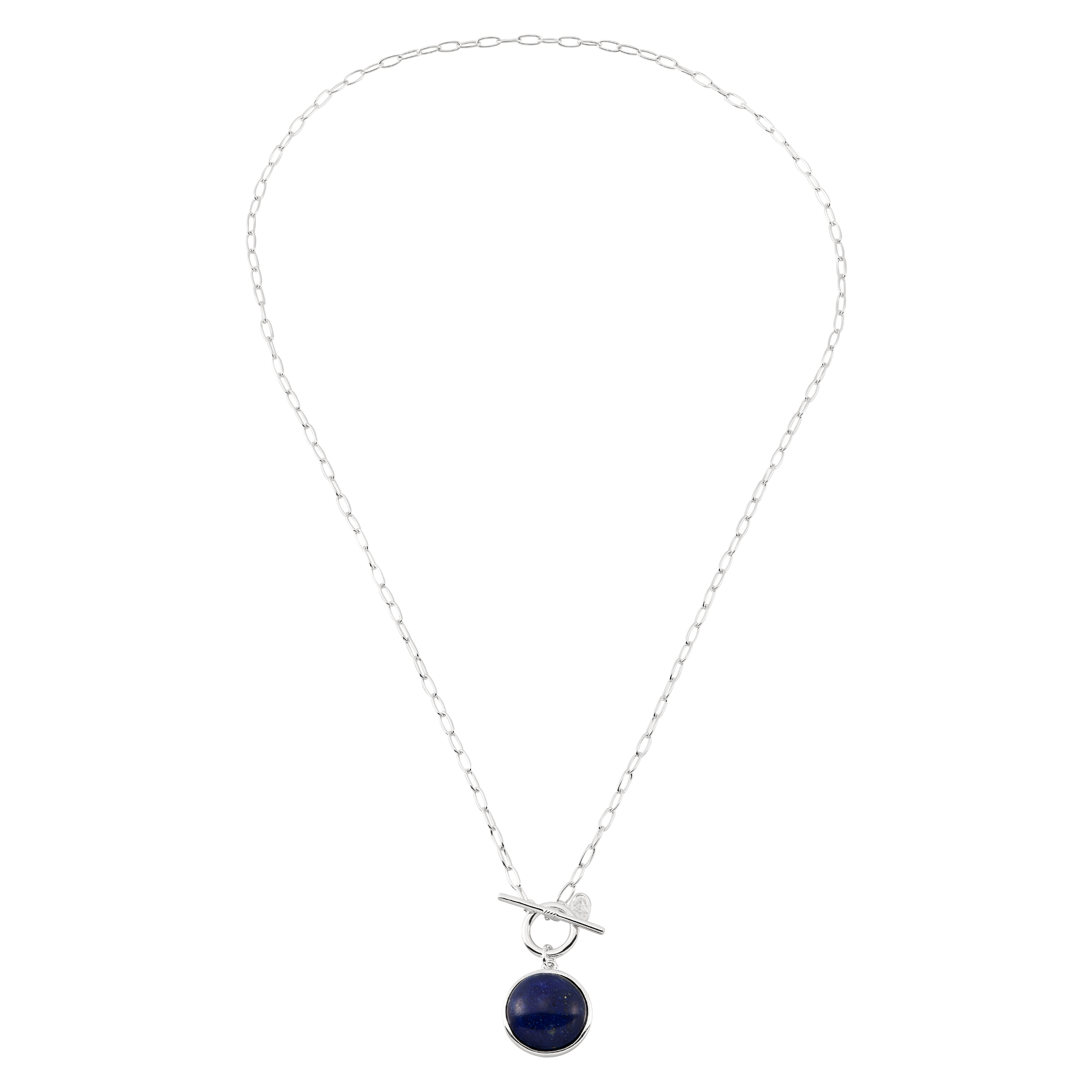New Silpada 'Intercosmic' Sterling Silver Blue Lapis Pendant Necklace, 20" product image view 3