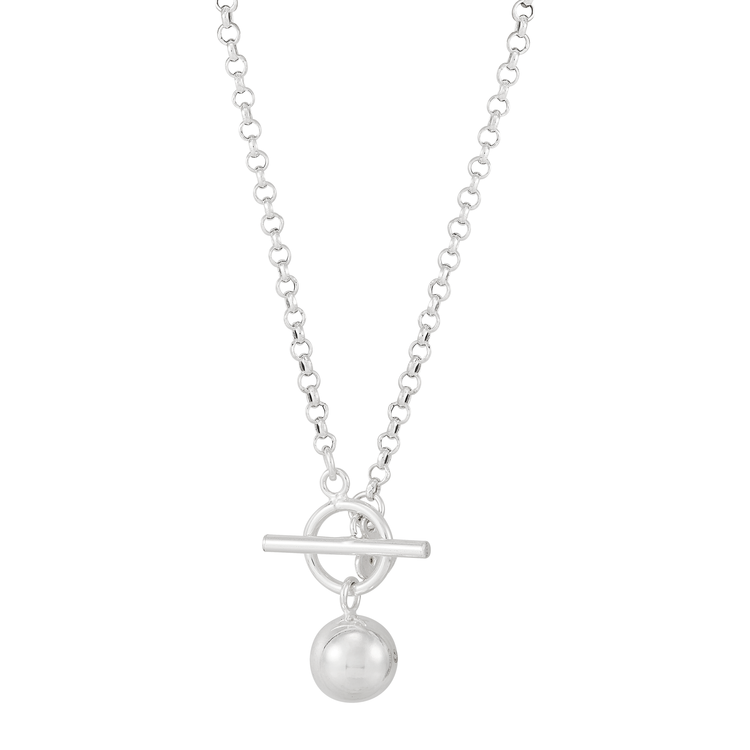 Silpada 'Kinetic' Sterling Silver Pendant Necklace, 17"