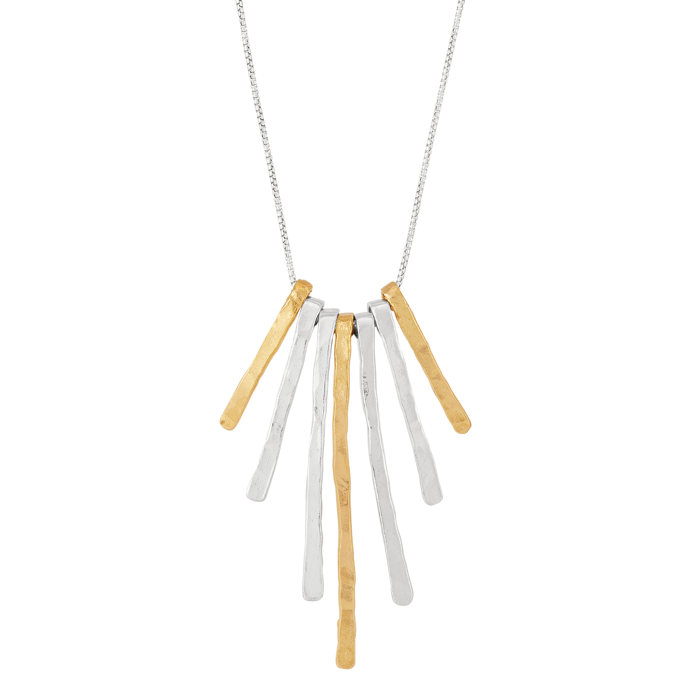Silpada 'Golden Whisper' Sterling Silver and Brass Pendant