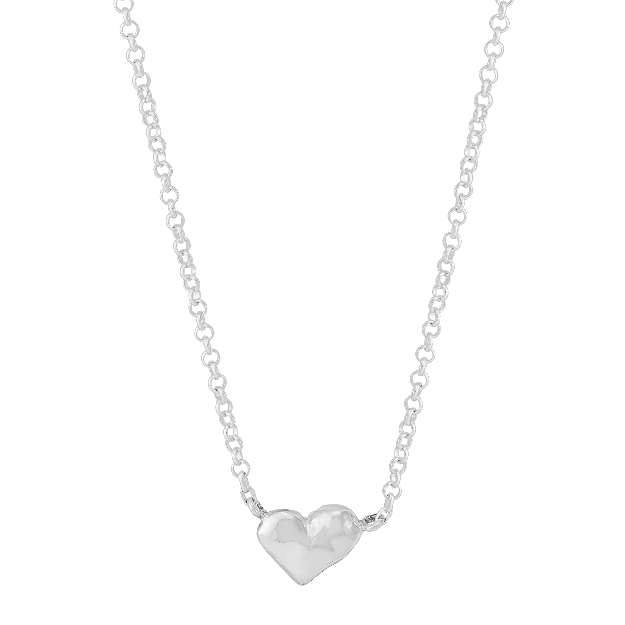 Silpada 'Sweetheart' Sterling Silver Necklace, 16" + 2"