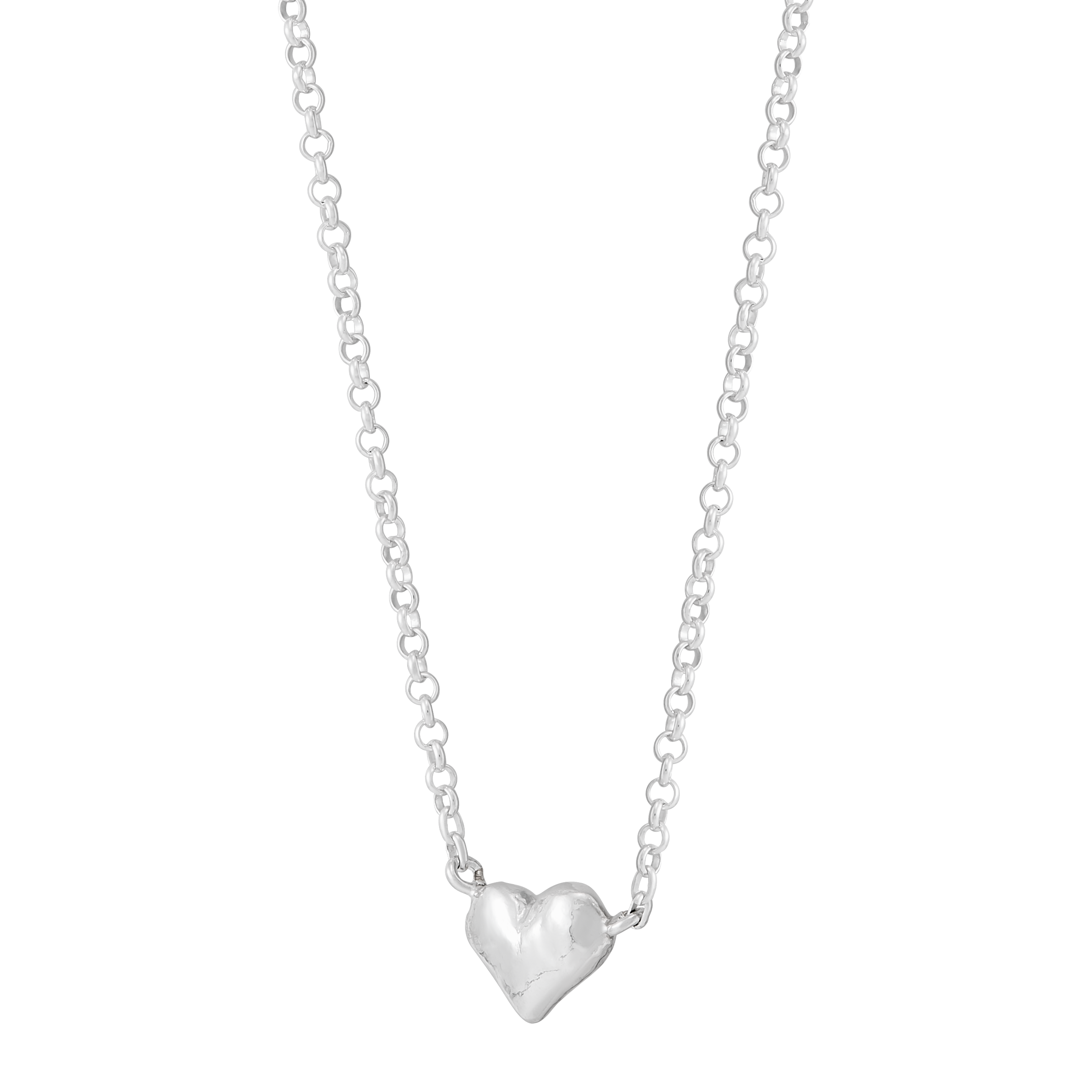 New Silpada 'Sweetheart' Sterling Silver Necklace, 16" + 2" product image view 2