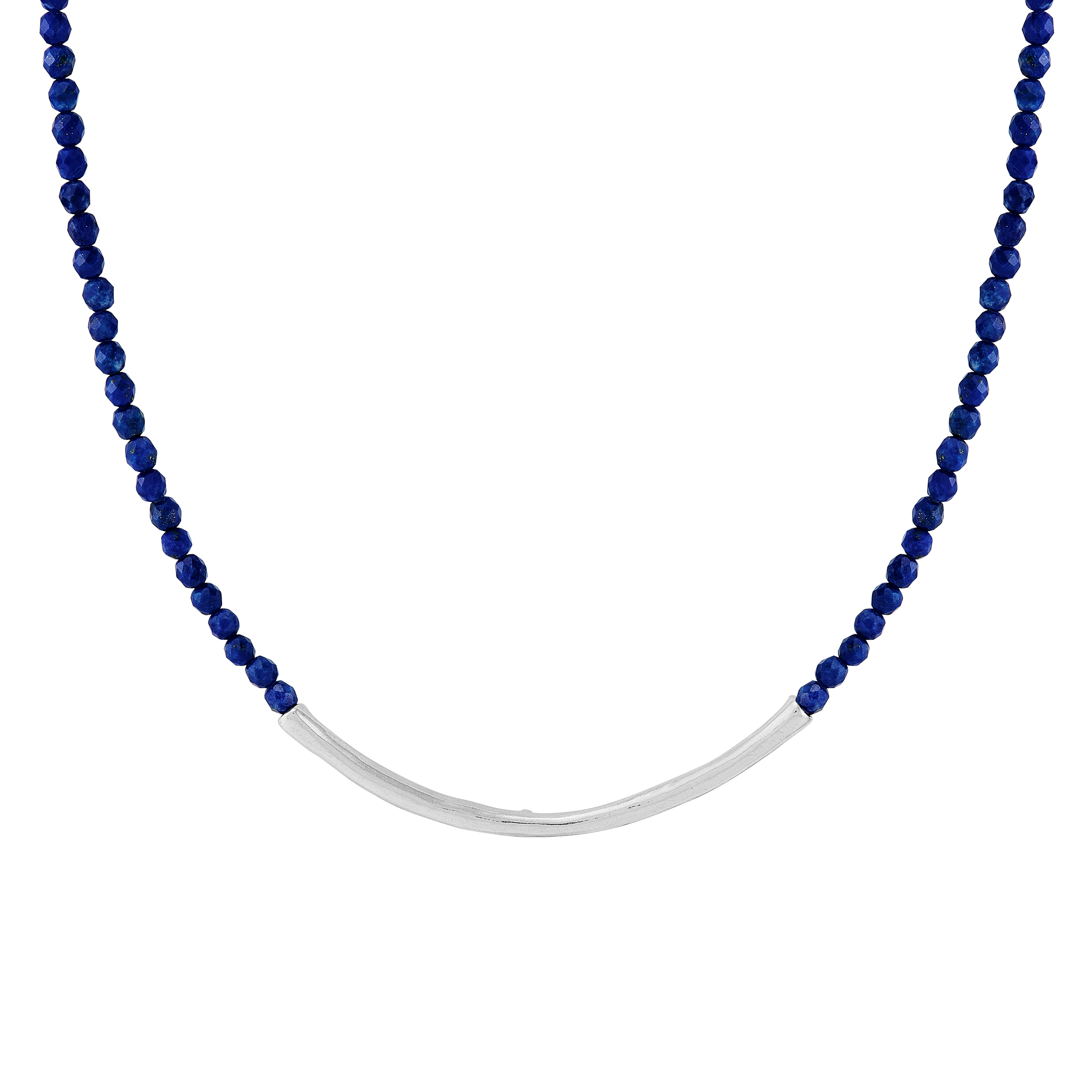 Silpada 'Distilled Night' Sterling Silver Blue Lapis Necklace, 16" + 2"
