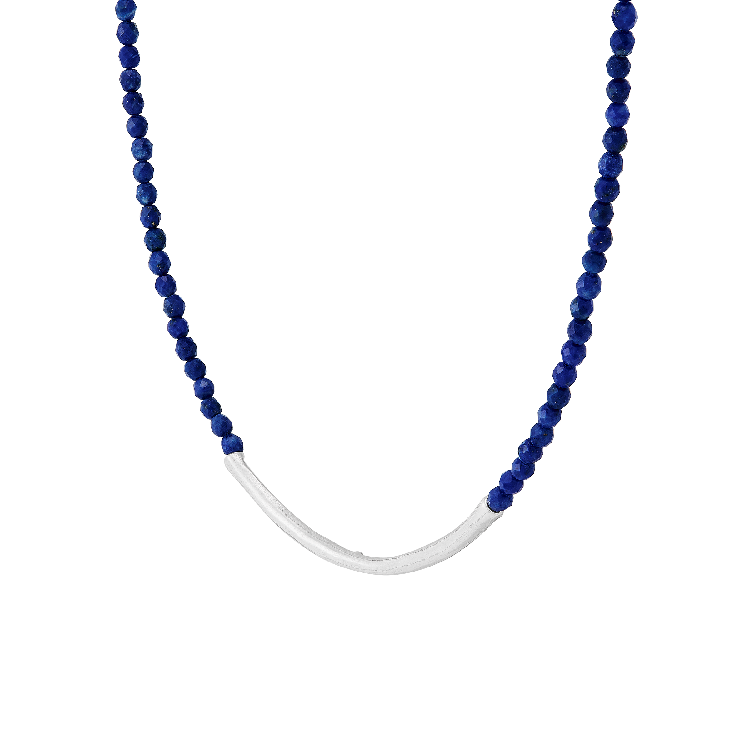 New Silpada 'Distilled Night' Sterling Silver Blue Lapis Necklace, 16" + 2" product image view 2