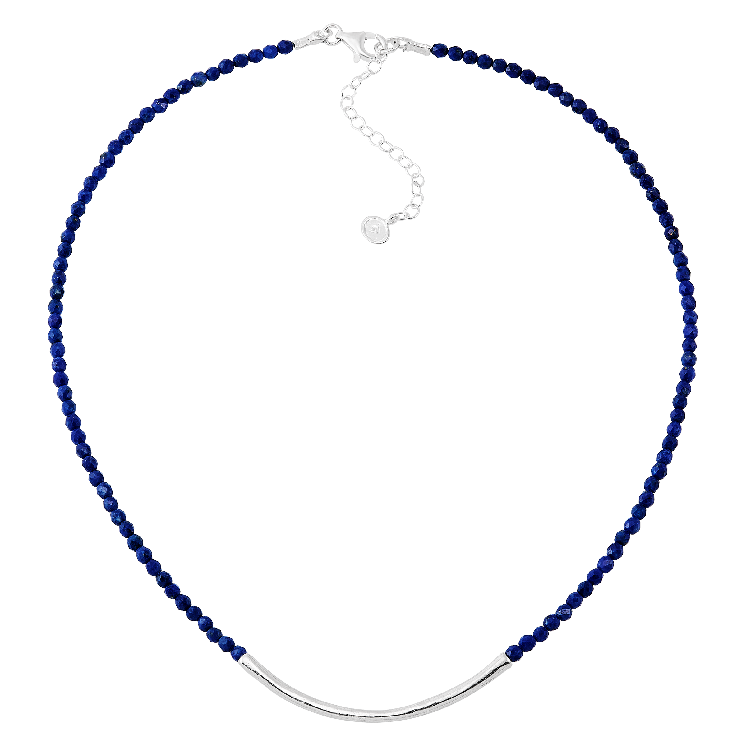 New Silpada 'Distilled Night' Sterling Silver Blue Lapis Necklace, 16" + 2" product image view 3