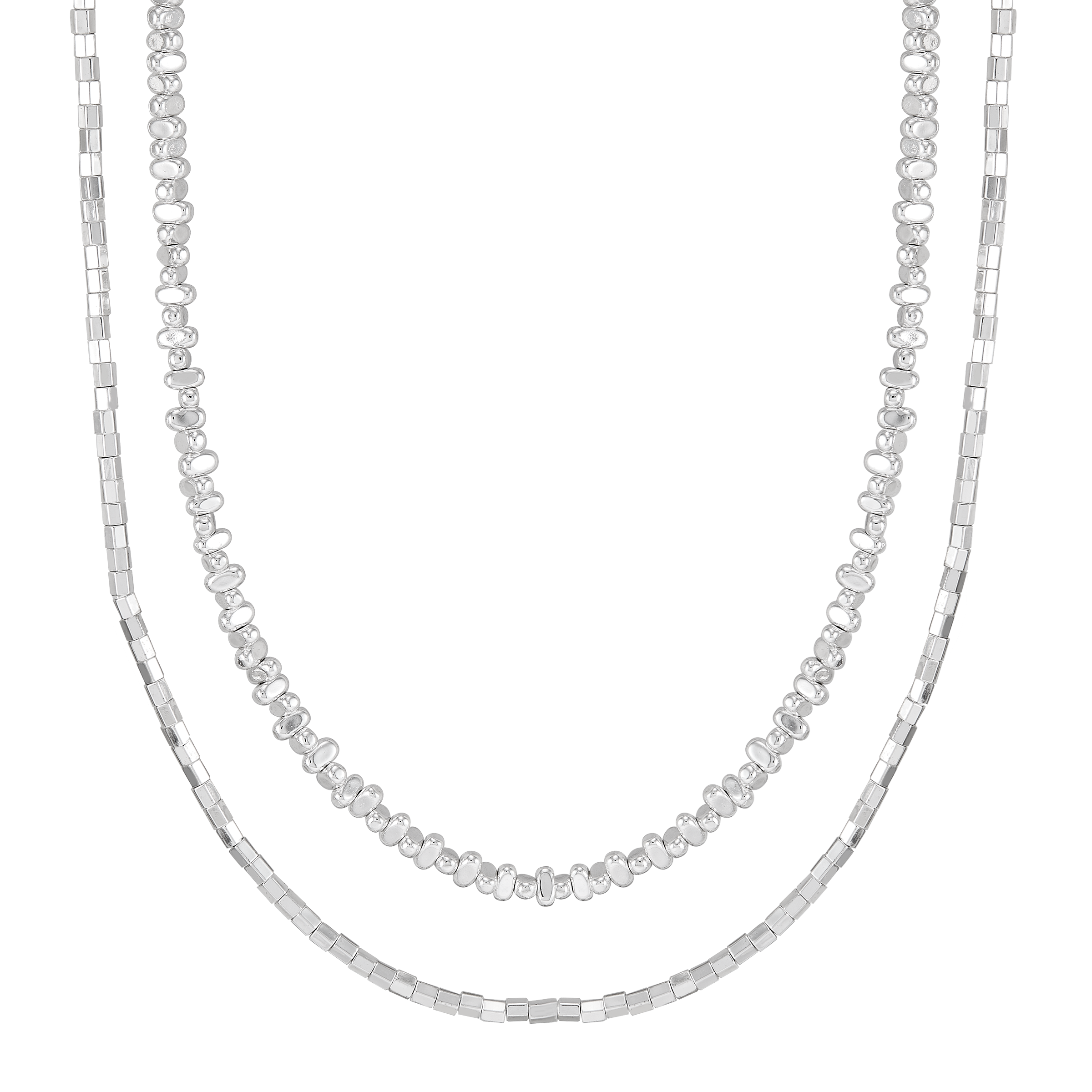 New Silpada 'Winter Bloom' Sterling Silver Chain Necklace, 16" + 2" main product image