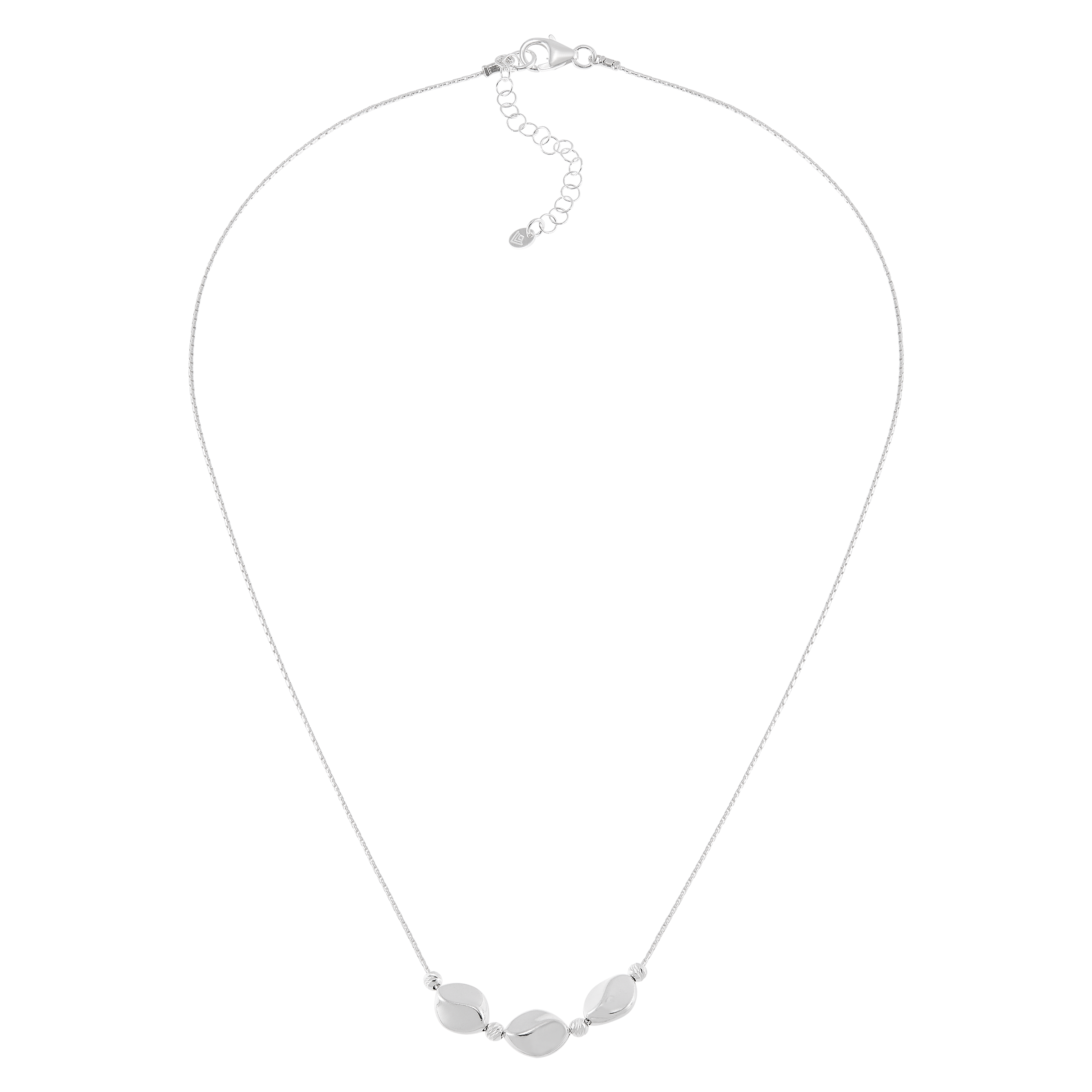 New Silpada 'Clean Alignment' Sterling Silver Necklace, 18" + 2" product image view 3