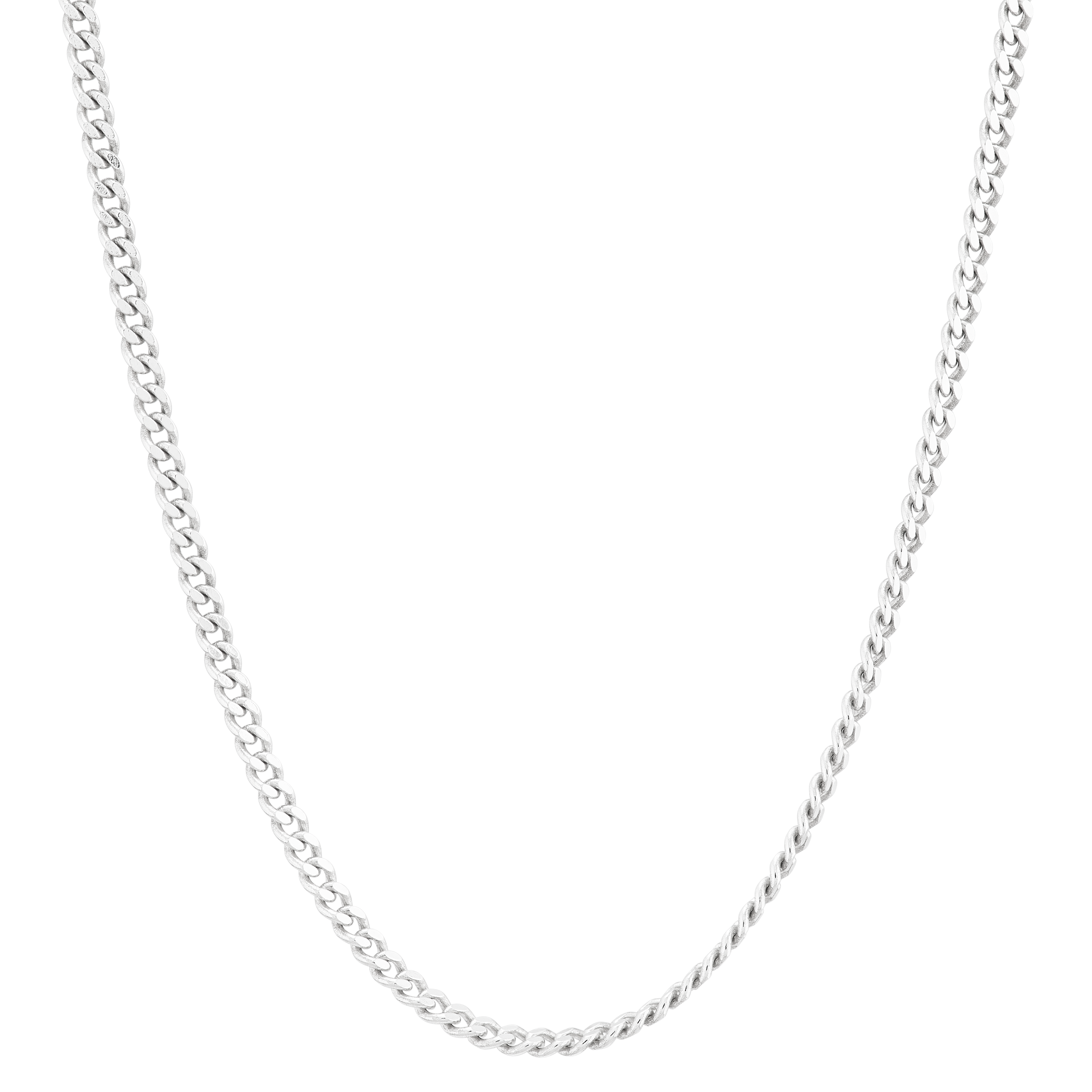 Silpada 'Unhurried' Sterling Silver Curb Chain Necklace, 17" + 2"