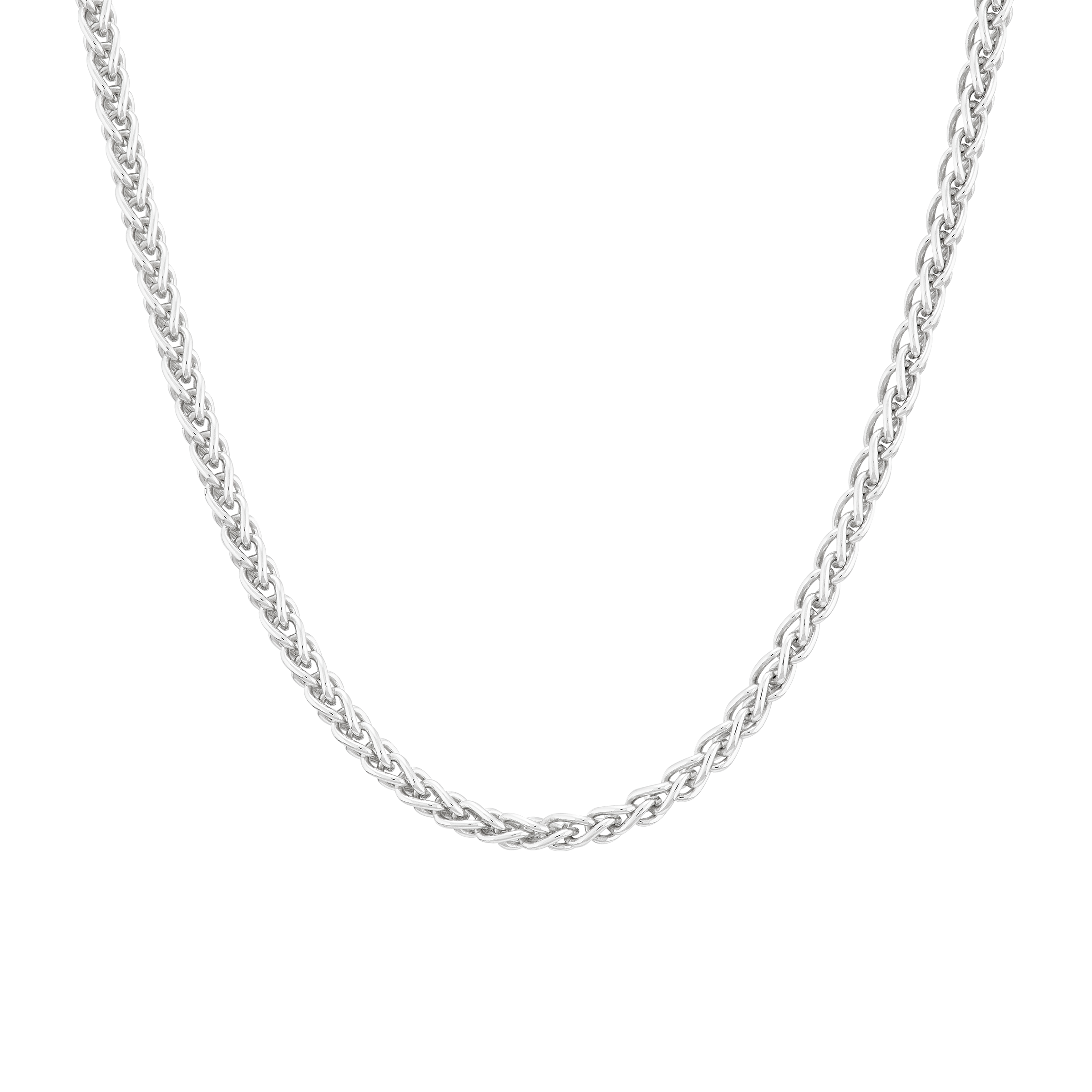 Silpada 'Collective' Sterling Silver Spiga Chain Necklace, 18" + 2"