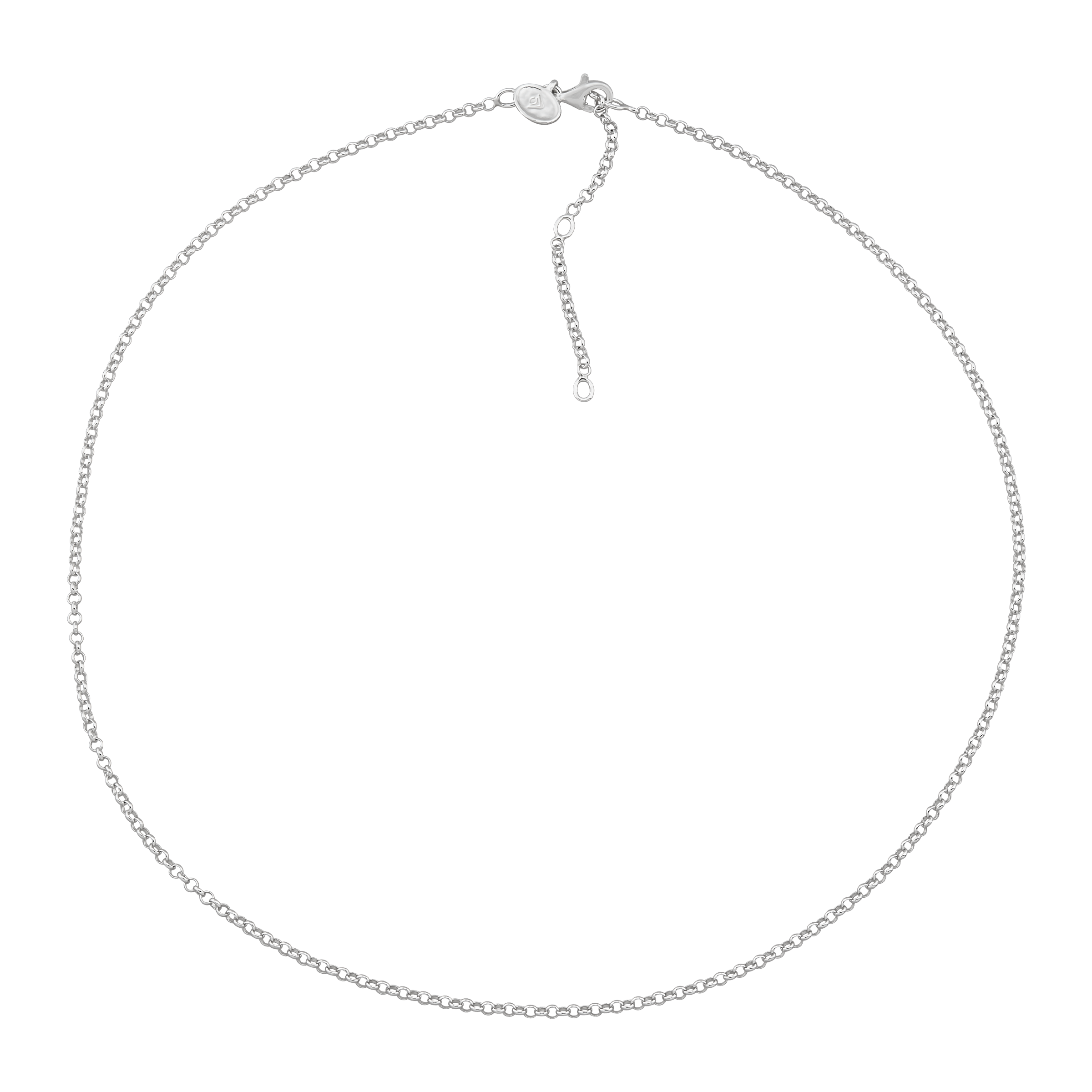 New Silpada 'Shared Space' Sterling Silver Rolo Chain Necklace, 16" + 2" detailed image 3