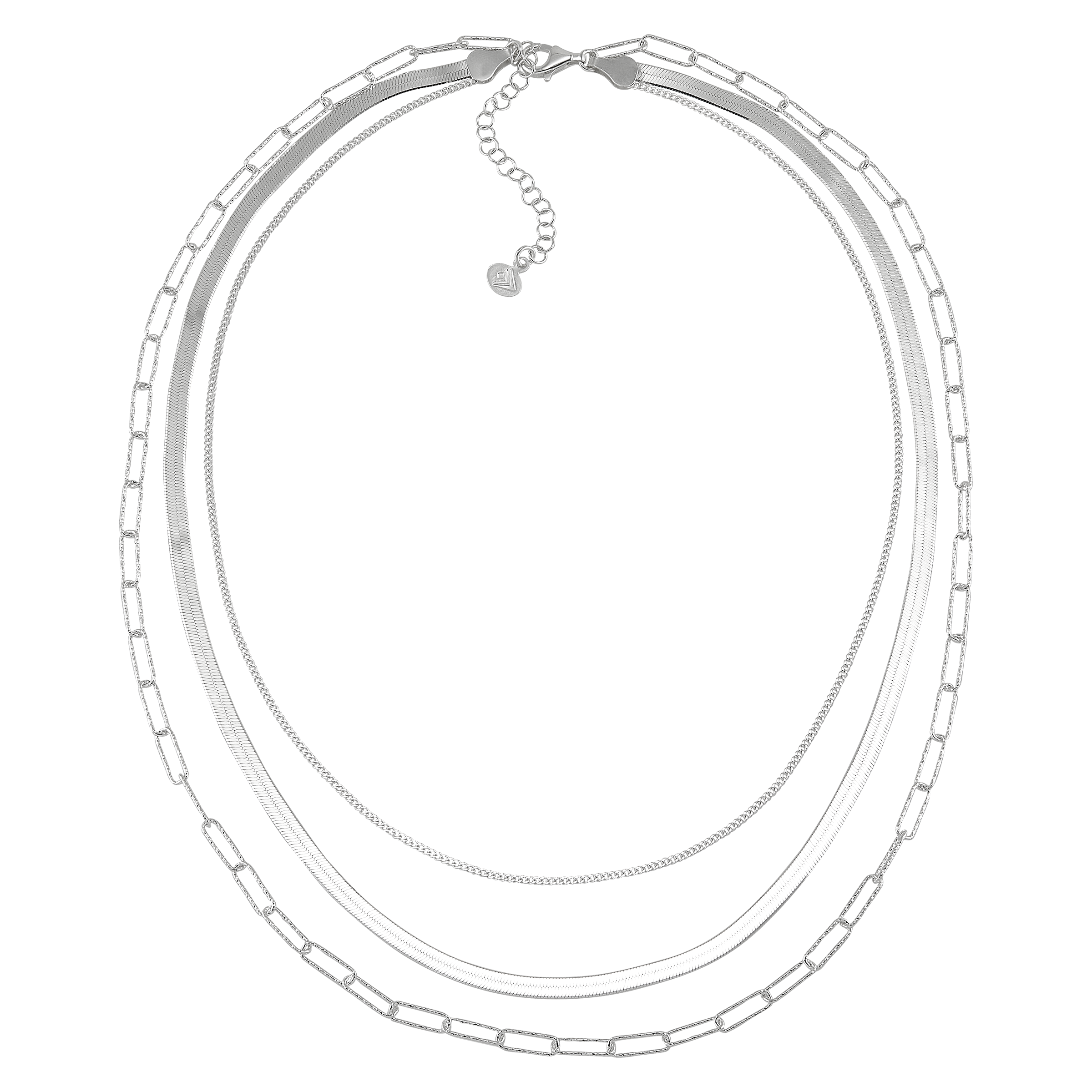 N1649 Silpada Sterling Silver Necklace Extender 3 long