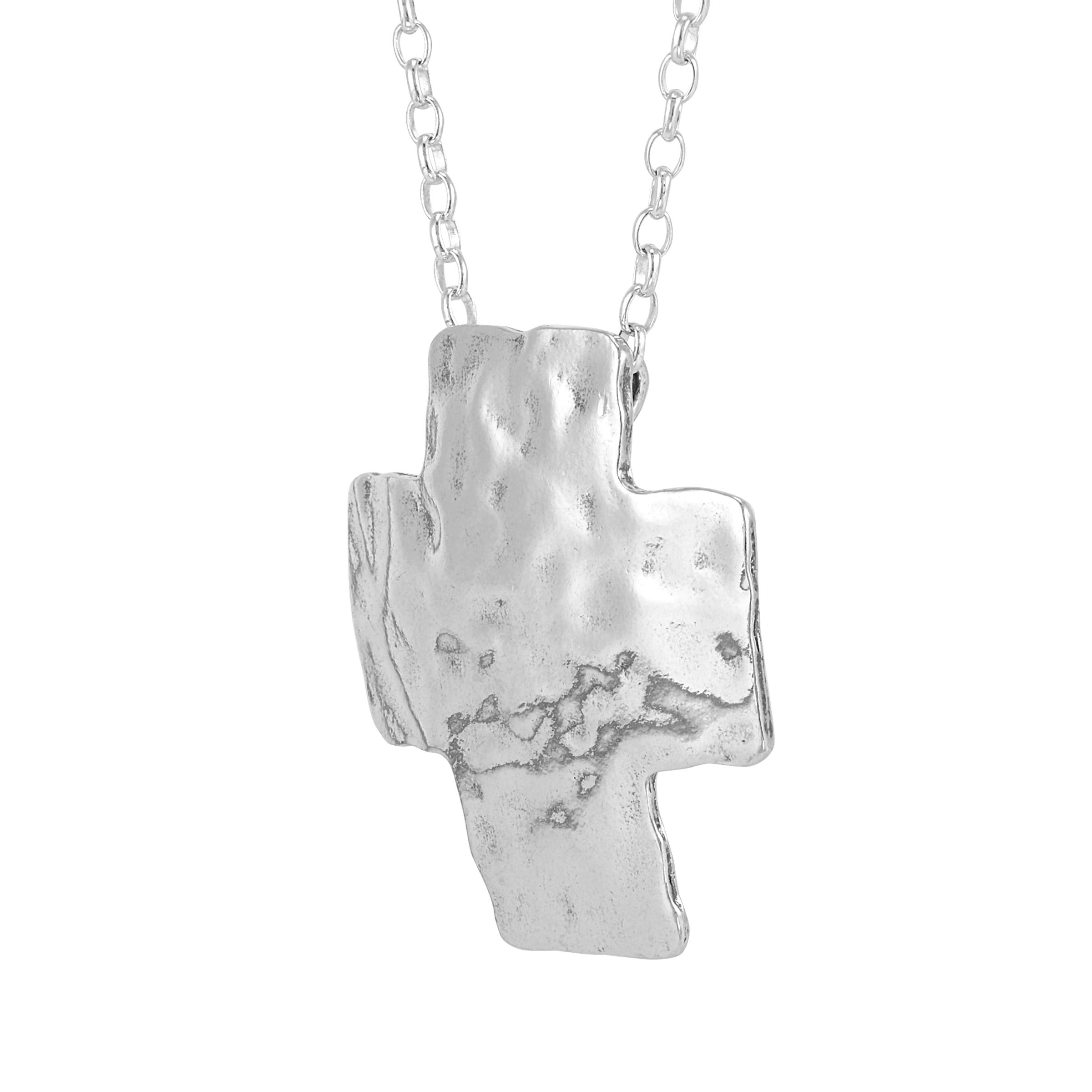 Silpada 'Beloved' Sterling Silver Cross Pendant Necklace, 18
