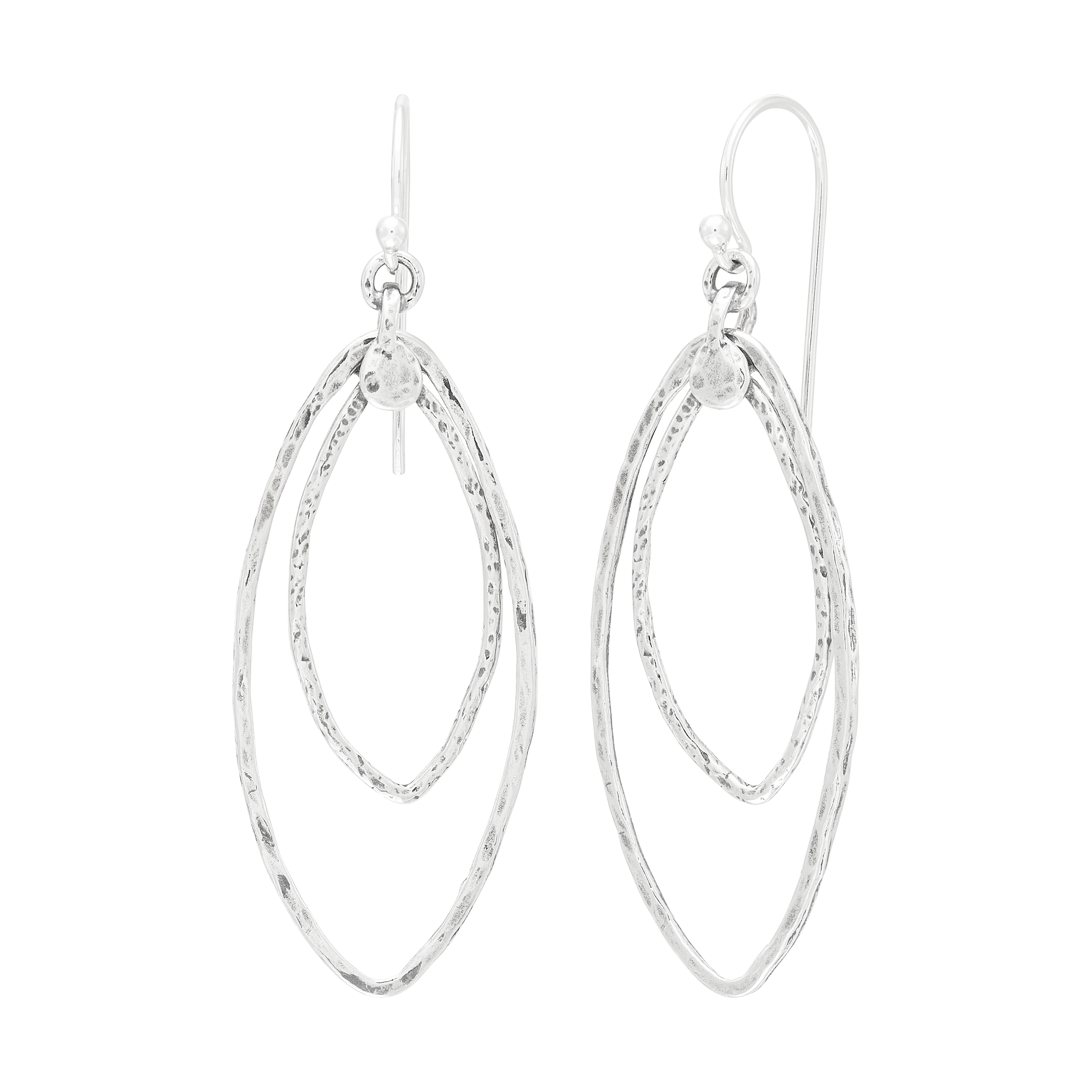 Silpada 'Open Form' Sterling Silver Drop Earrings
