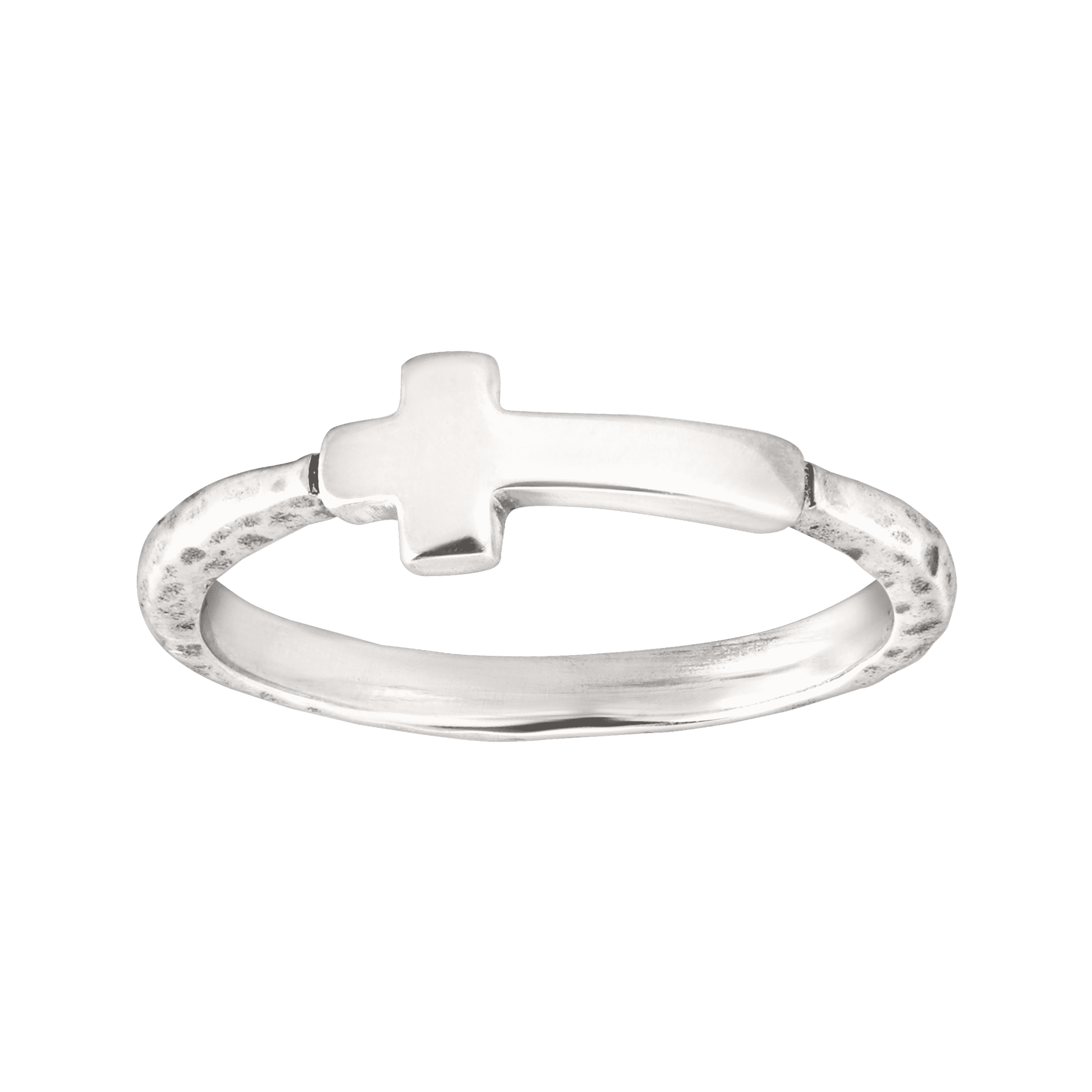 Horizontal discount cross ring