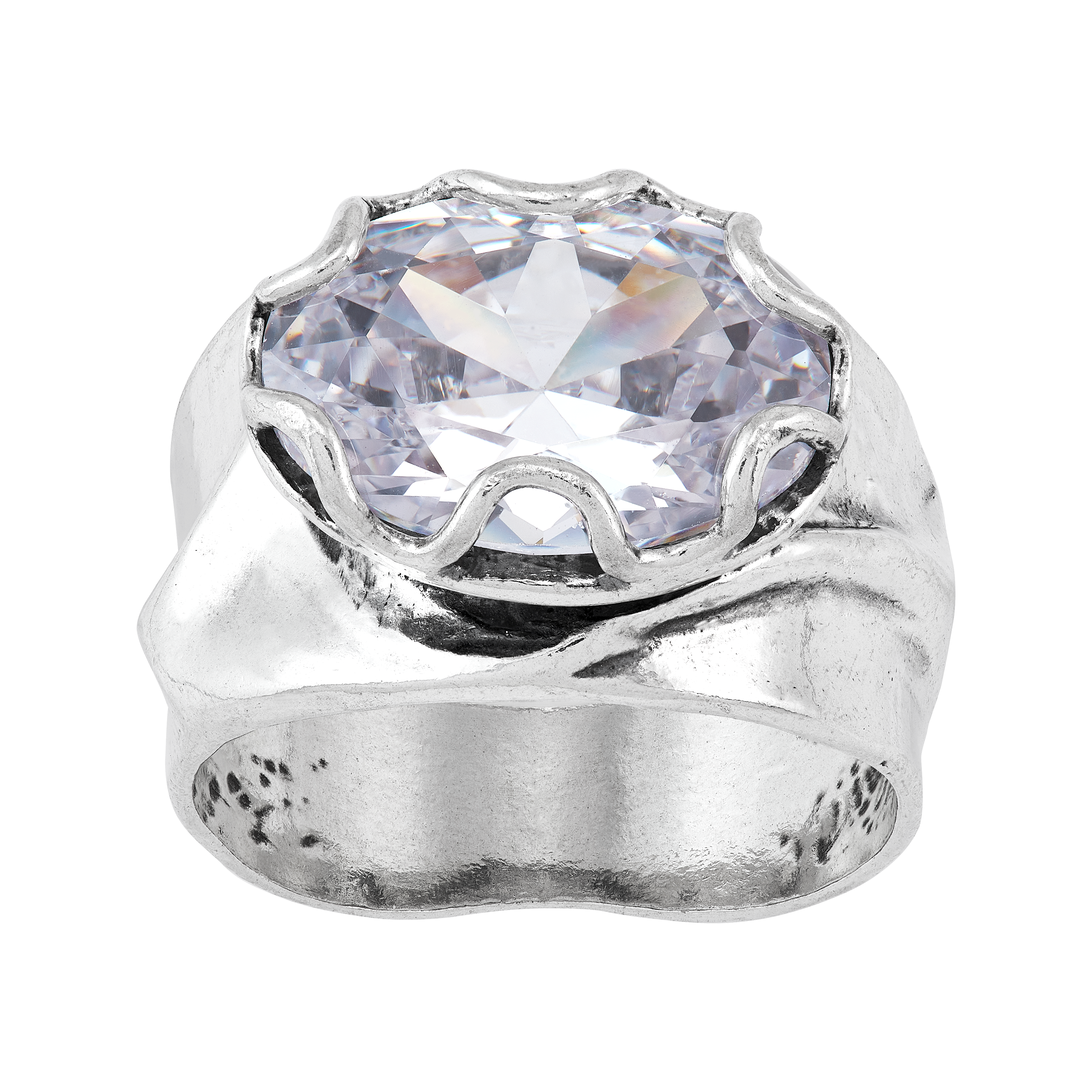 Silpada Ultimate Sterling Silver Cubic Zirconia Ring Silpada